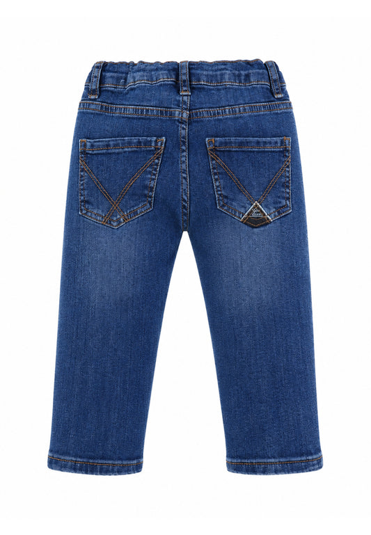 Roy Roger's jeans BLU DENIM A SIGARETTA FIT REGULAR Bambine e ragazze rg098/49.denim_