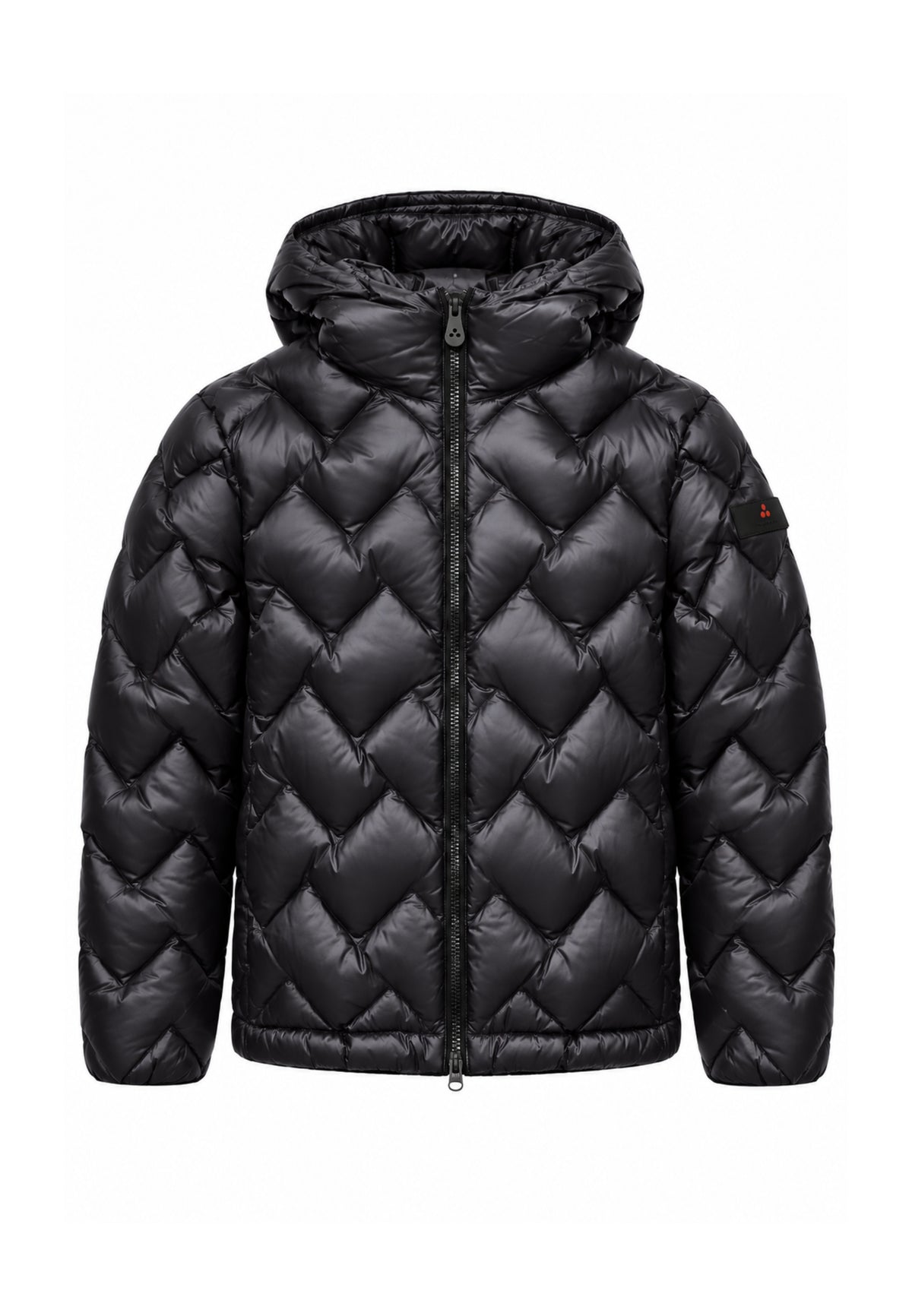 Peuterey GIUBBOTTO NERO TRAPUNTATO A ZIGZAG Bambini e ragazzi HONOVA LKS GRS 01 KID.NE_