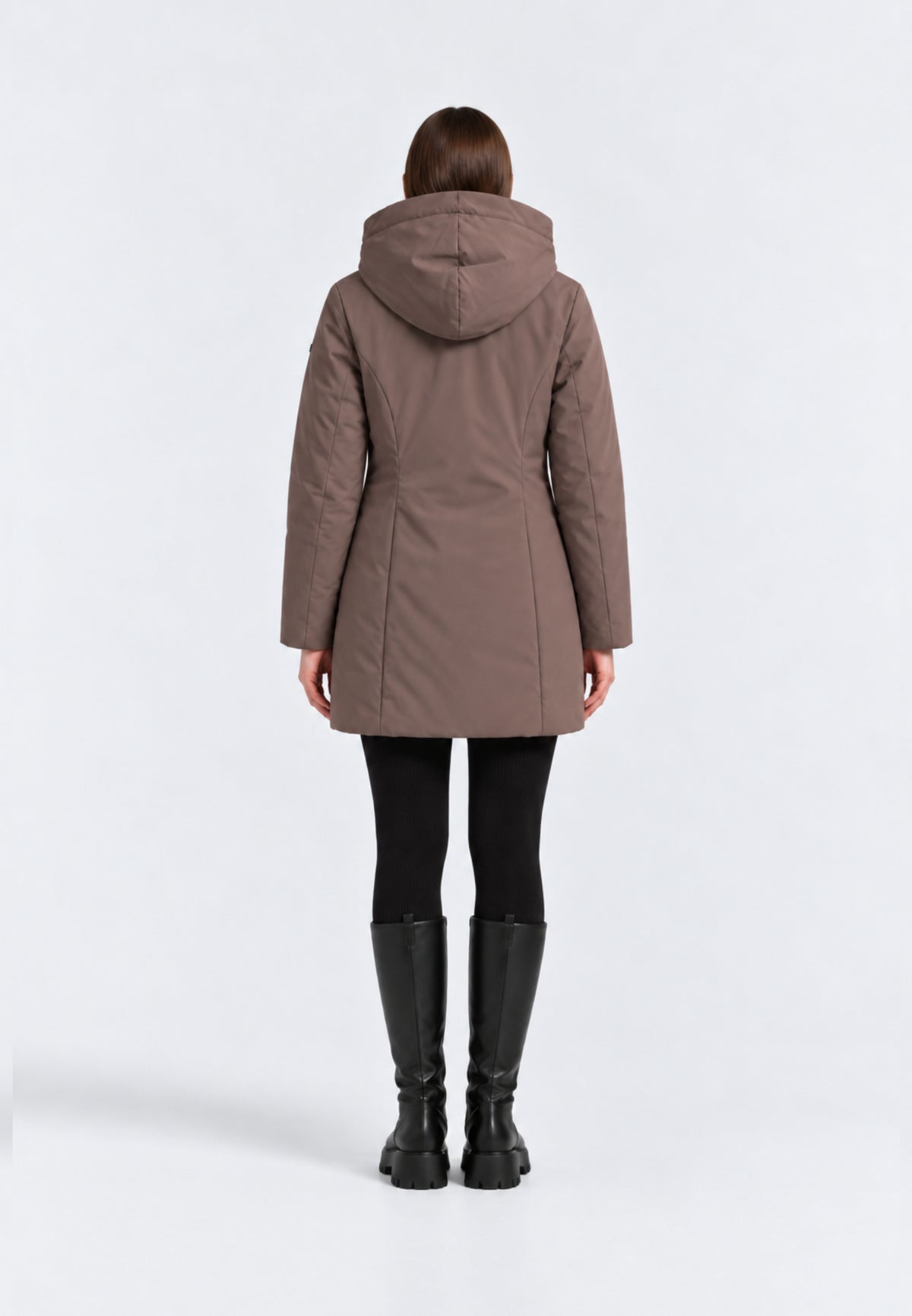 REFRIGIWEAR GIUBBOTTO marrone lungo sagomato Donna LADY TECH/1 JACKET.MARRO_