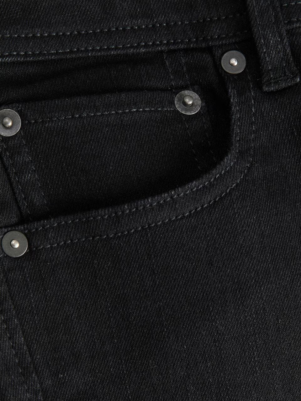 Jack & Jones Jeans Denim Nero Slim Fit Bambino 12301289_