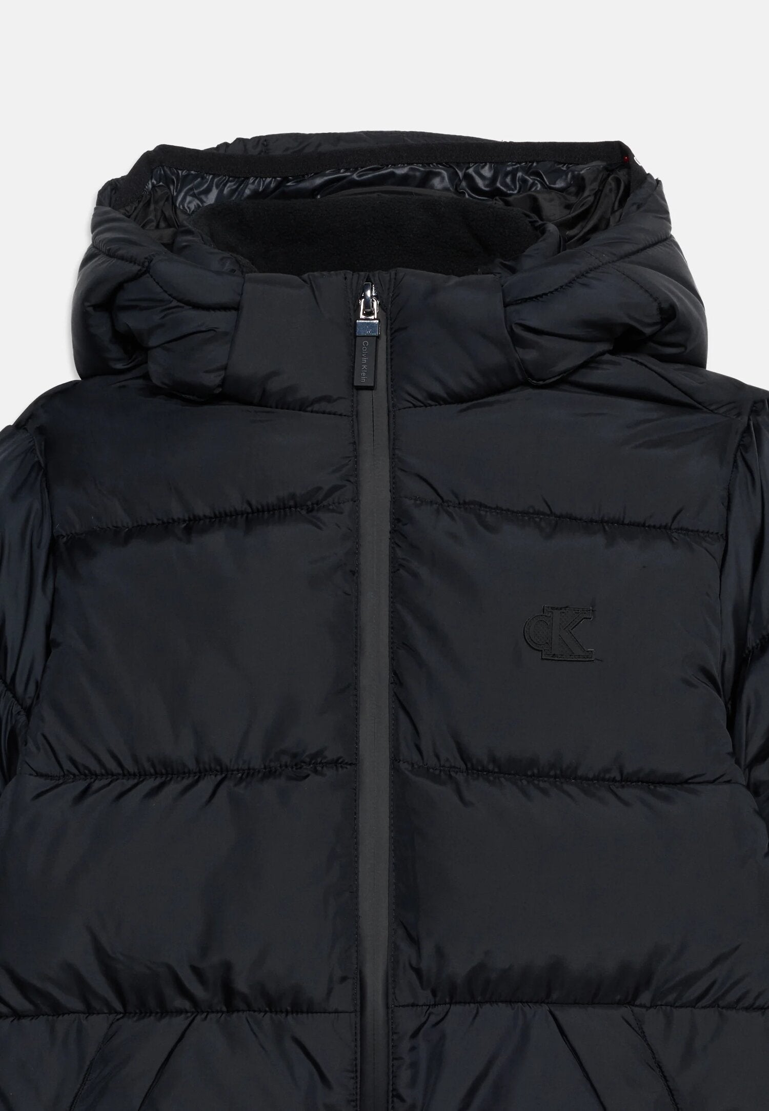 Calvin Klein Giubbotto Nero Con Logo Ck Nero Bambino LVCKTJM16BBEH_