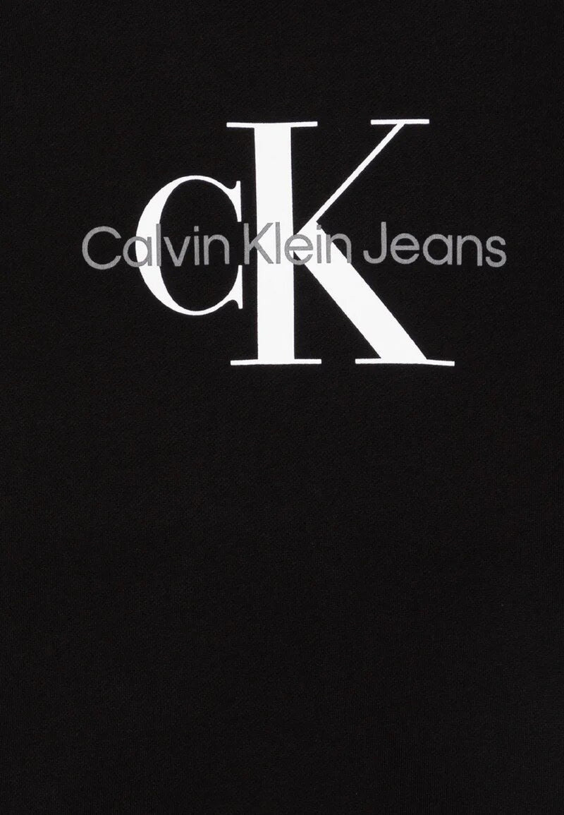 Felpa Calvin Klein nera logo CK bambino - NERO | CammarataMode
