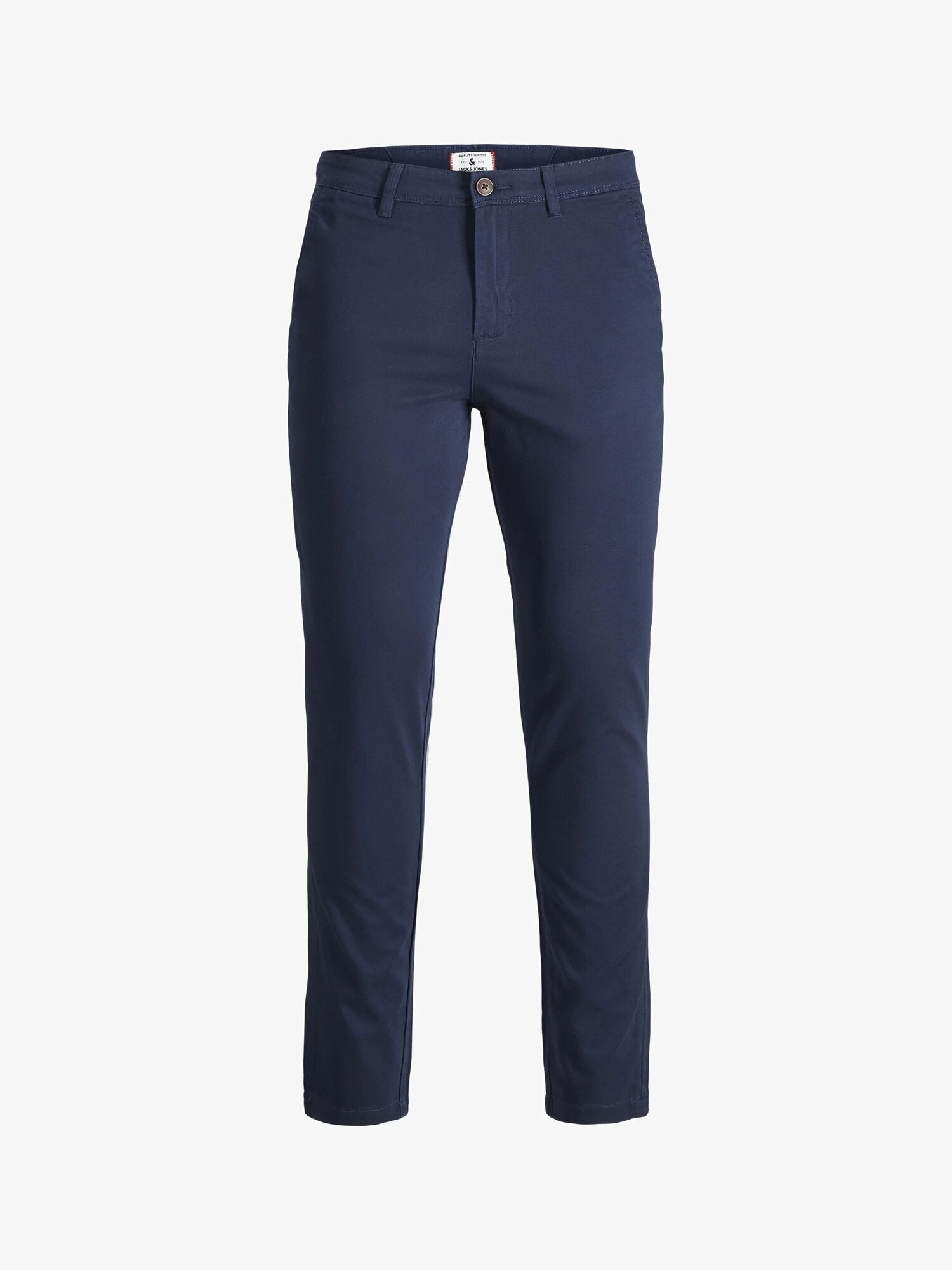Jack & Jones chino slim fit bambino ragazzo blu navy cotone elasticizzato | CammarataMode