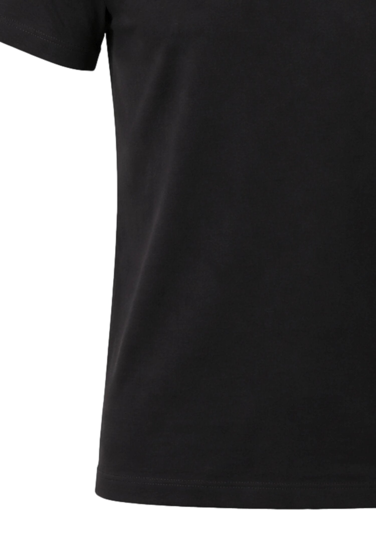 Bikkembergs t Shirt Nera Logo Piccolo Tono Su Tono Bambino BK3982_