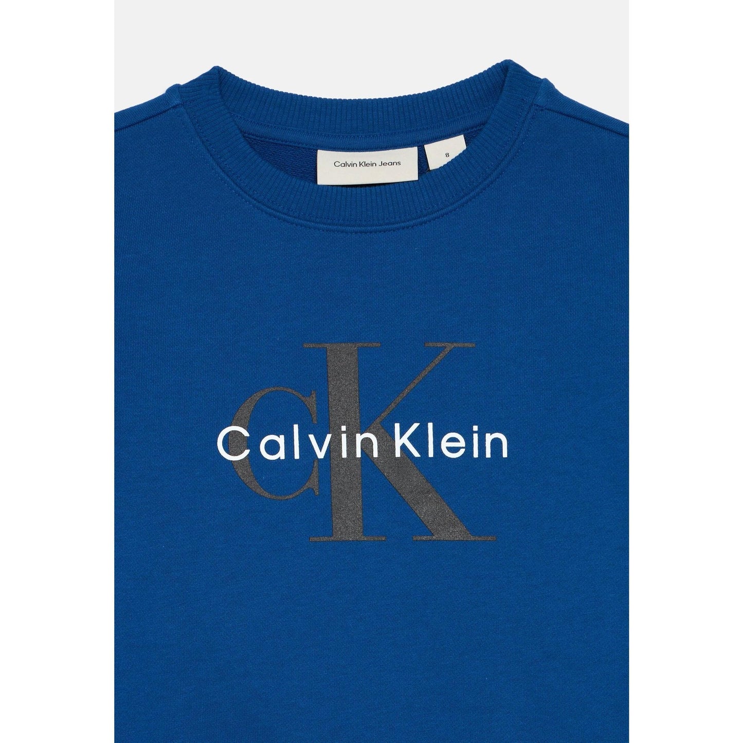 Calvin Klein Felpa Royal Bambino In Cotone Girocollo | Quotidiano PE26