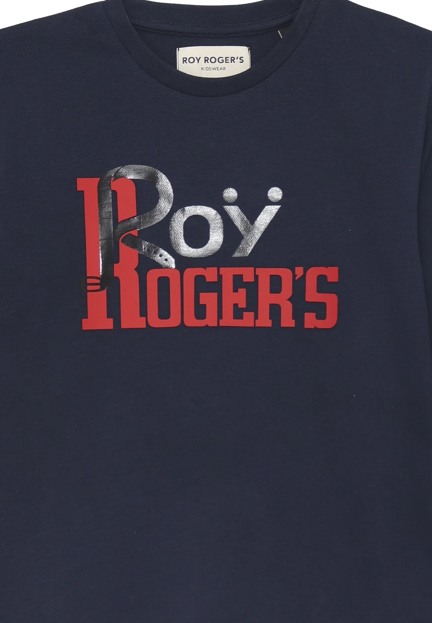 Roy Rogers Maglietta Manica Lunga Bambino – Dark Blue Cotone 100%