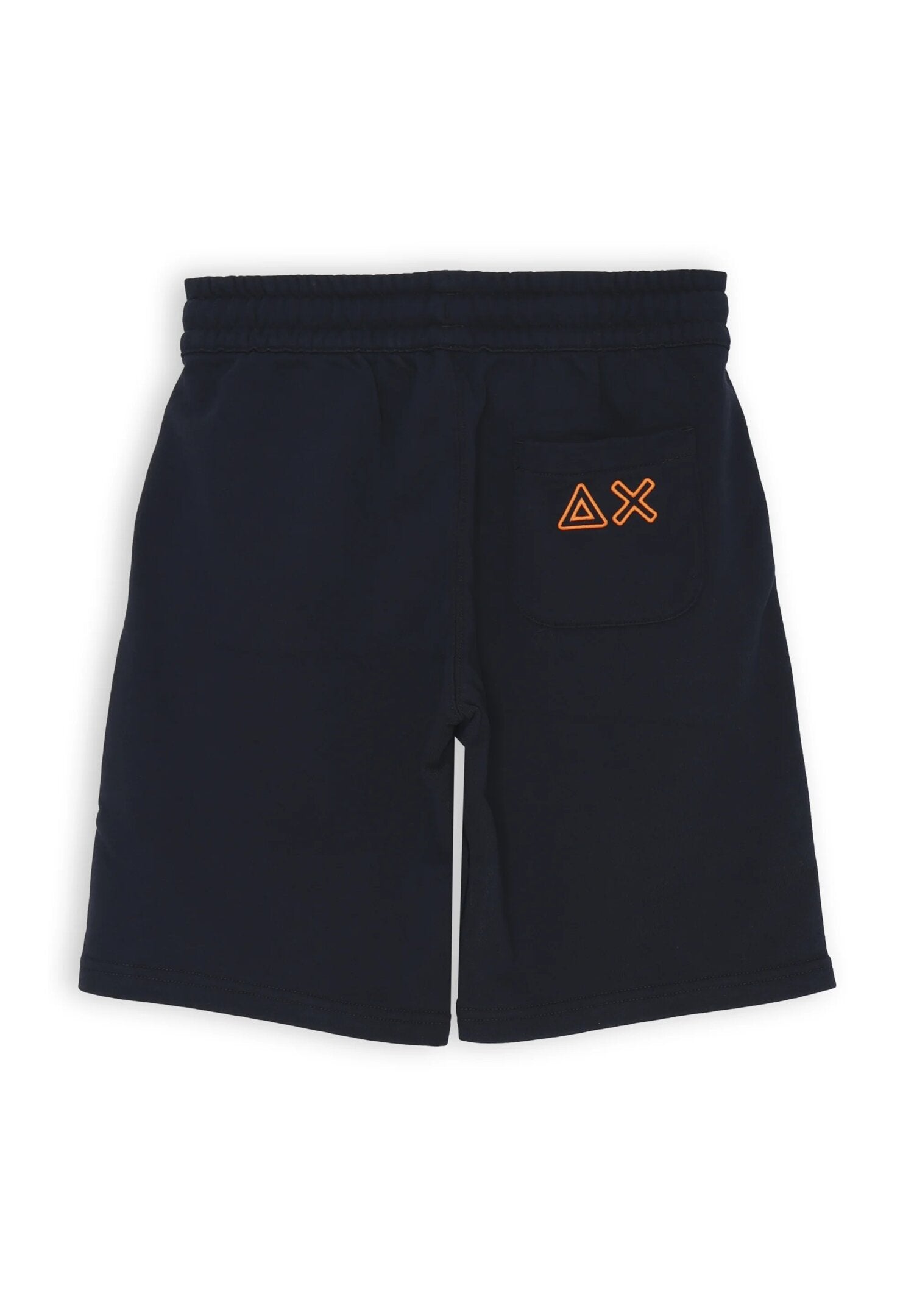 Sun68 bermuda sportivi blu con coulisse arancione e stampa 68 | CammarataMode
