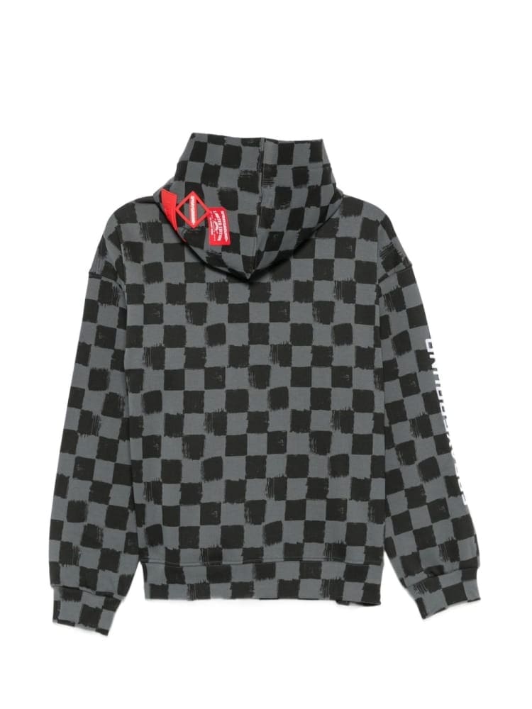 Sprayground felpa grigia bambino all over