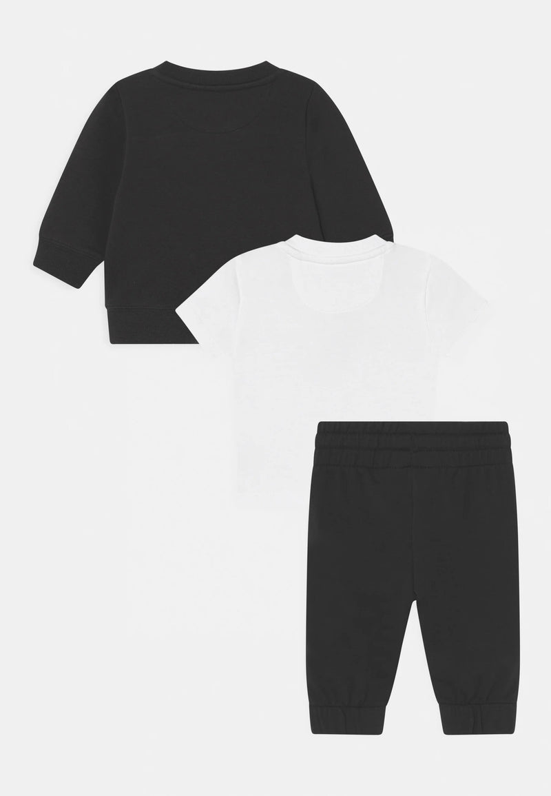 Calvin Klein Jeans neonato MONOGRAM STARTER GIFTPACK UNISEX SET - Felpa nero - NERO | CammarataMode
