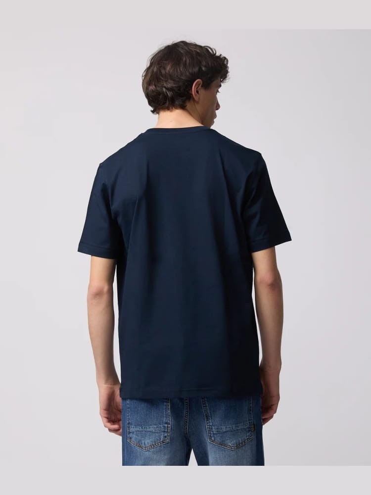 Refrigiwear tshirt blu navy uomo mini logo