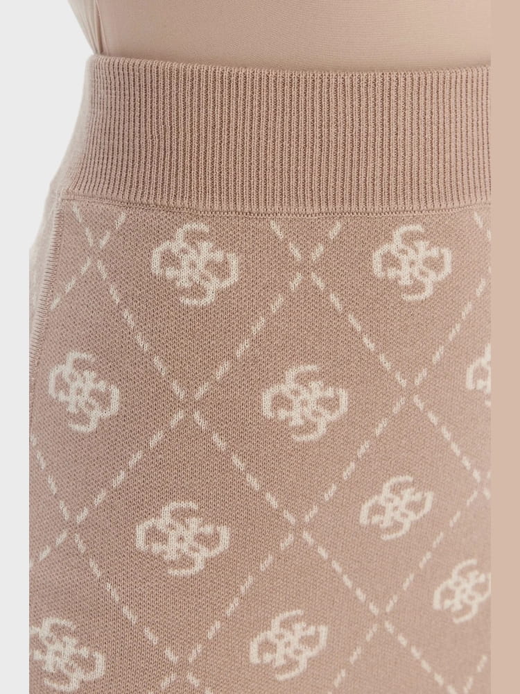 Guess gonna beige donna logo all over