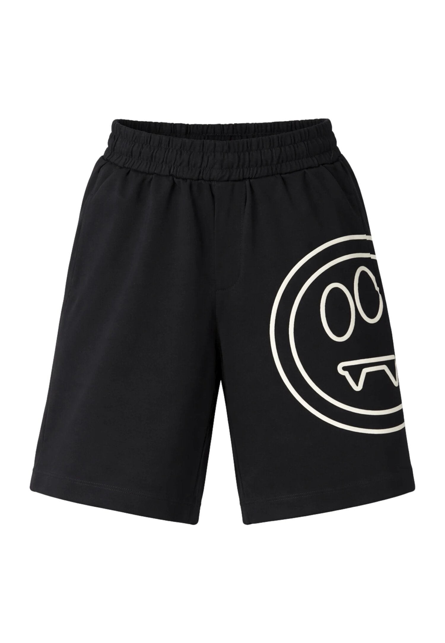 Barrow Completo Nero Con Logo Smile Gamba Bambino S6BKJUTB030_