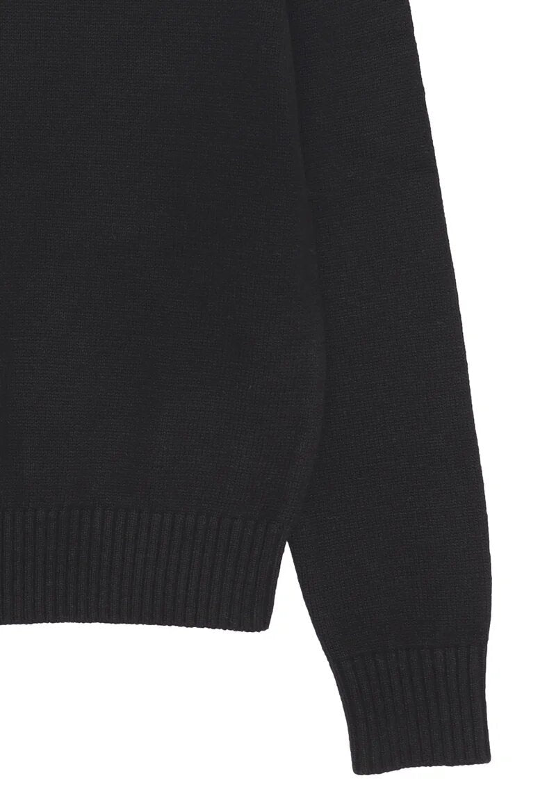 Roy Rogers Maglione Bambino Logo Ricamato - Nero (2-16 Anni)