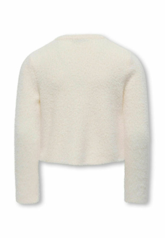 ONLY KIDS MAGLIONE PANNA con bottoni perle Bambine e ragazze 15352201.PANNA_