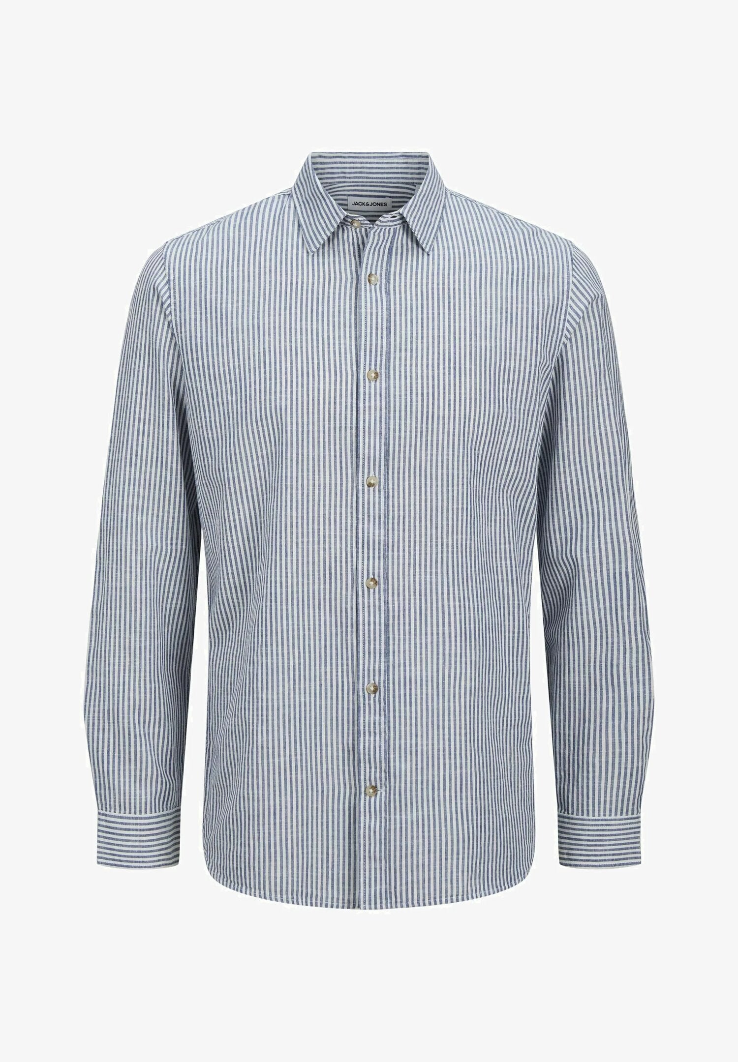 Camicia misto lino celeste Jack & Jones Kids bambino primavera estate 2025 | CammarataMode