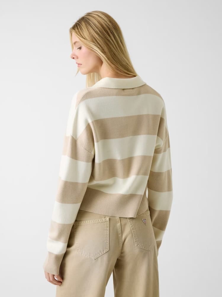 Guess maglia multicolor donna micro logo