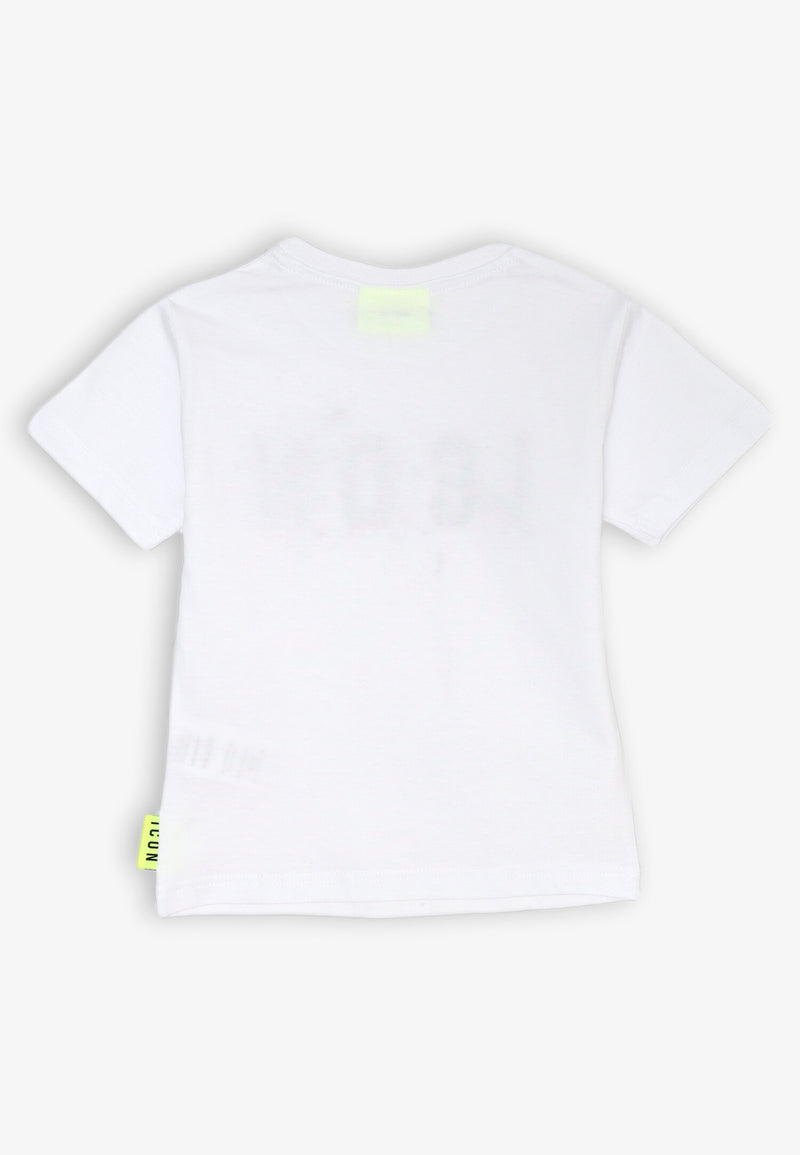 ICON Black and White T-Shirt and Bermuda Shorts Set - Baby and Newborn - BLACK | CammarataMode