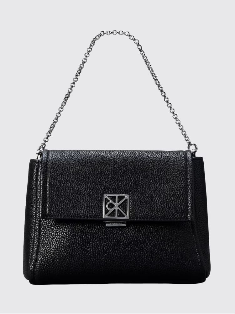 Calvin Klein borsa nera donna mini logo Misure: 17 x 20 x 10 cm