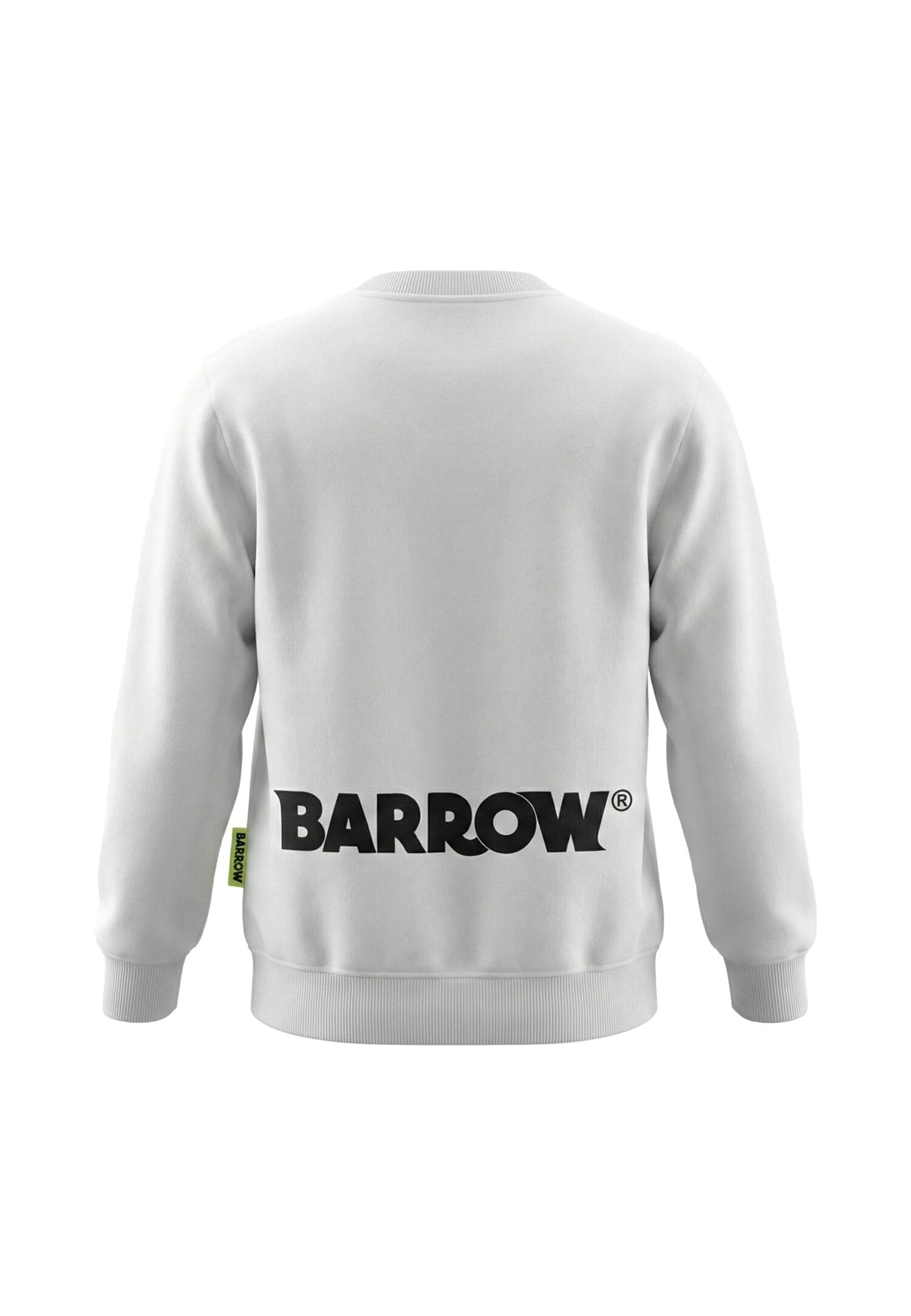 Barrow Felpa Bianca Bambino S6BKJUSW241_