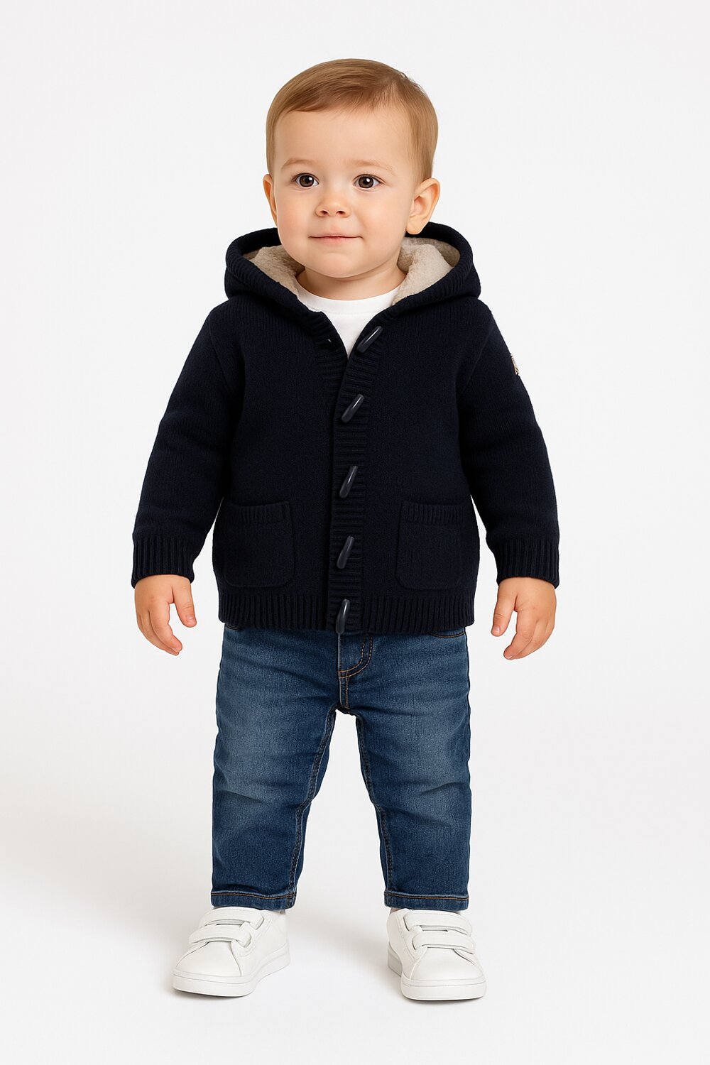 Roy Rogers Giacca Mezza Stagione Bambino Dark Blue con Cappuccio