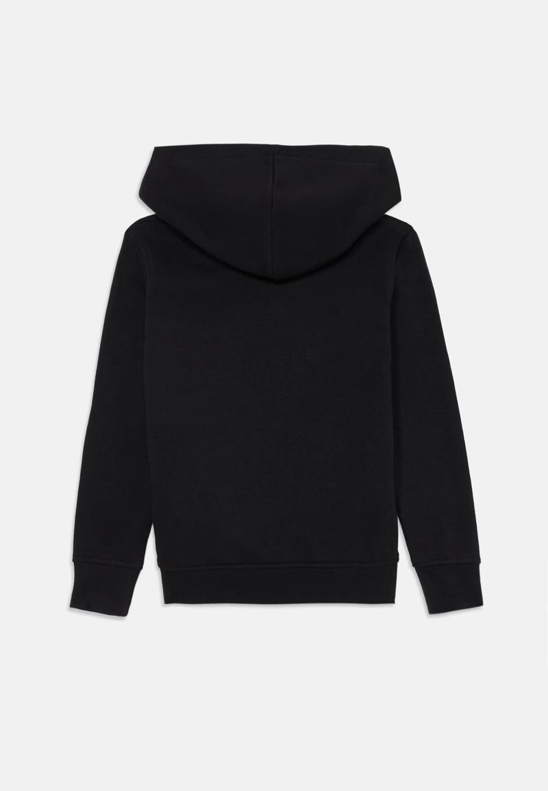Jack & Jones felpa nera con cappuccio bambino e ragazzo JJ Studios - NERO | CammarataMode