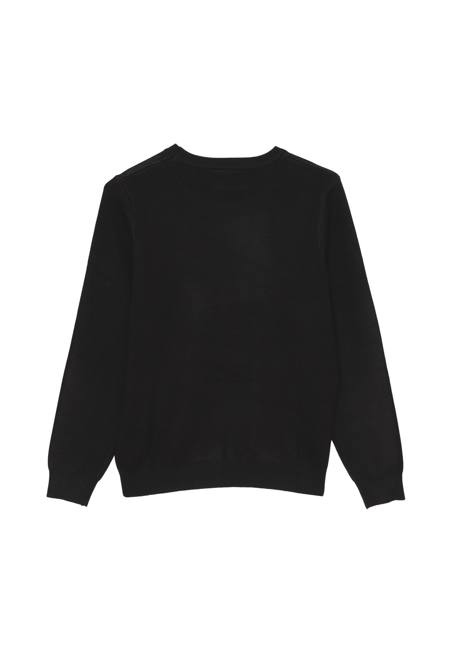 Icon Maglia Nero Bambino In Poliestere Girocollo Sportivo AI25