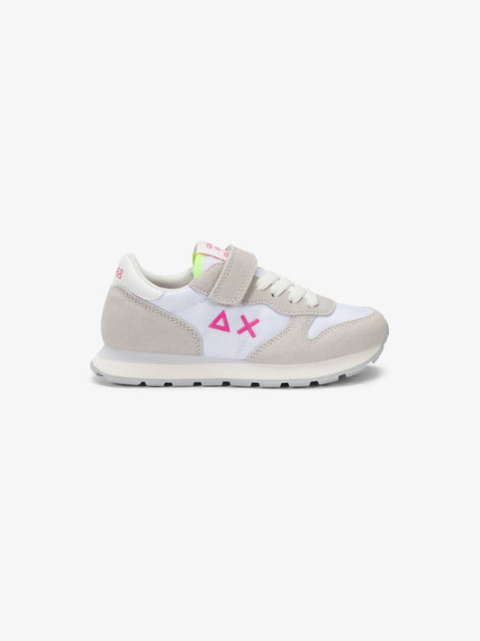 Sun68 scarpe bianche bambina logo sul lato