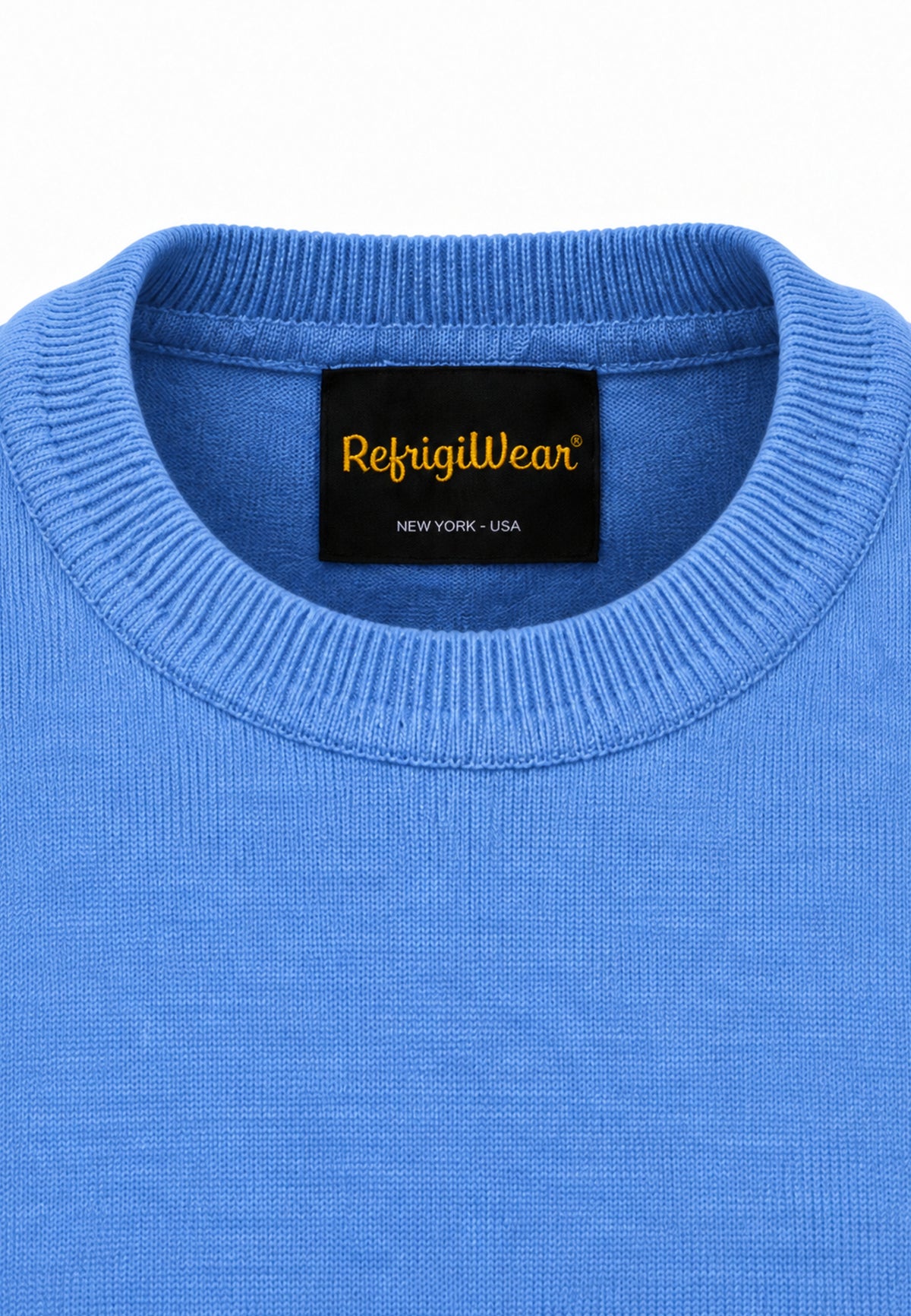 REFRIGIWEAR MAGLIA GIROCOLLO SLIM FIT CON LOGO PATCH Bambini e ragazzi R2101MW26_