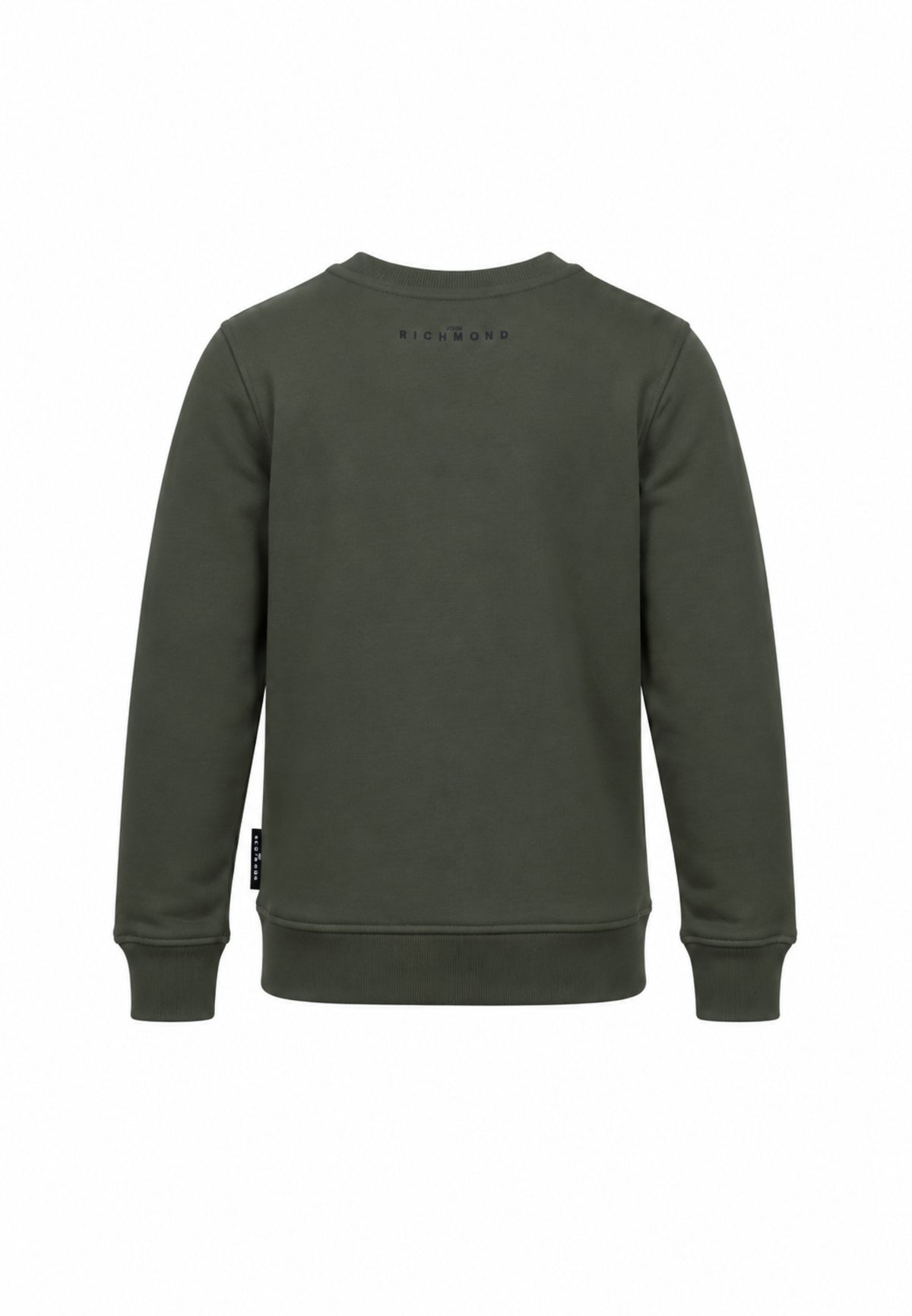 John Richmond Tuta VERDE OLIVA CON FELPA A GIROCOLLO Bambini e ragazzi rba26006cf.ver_