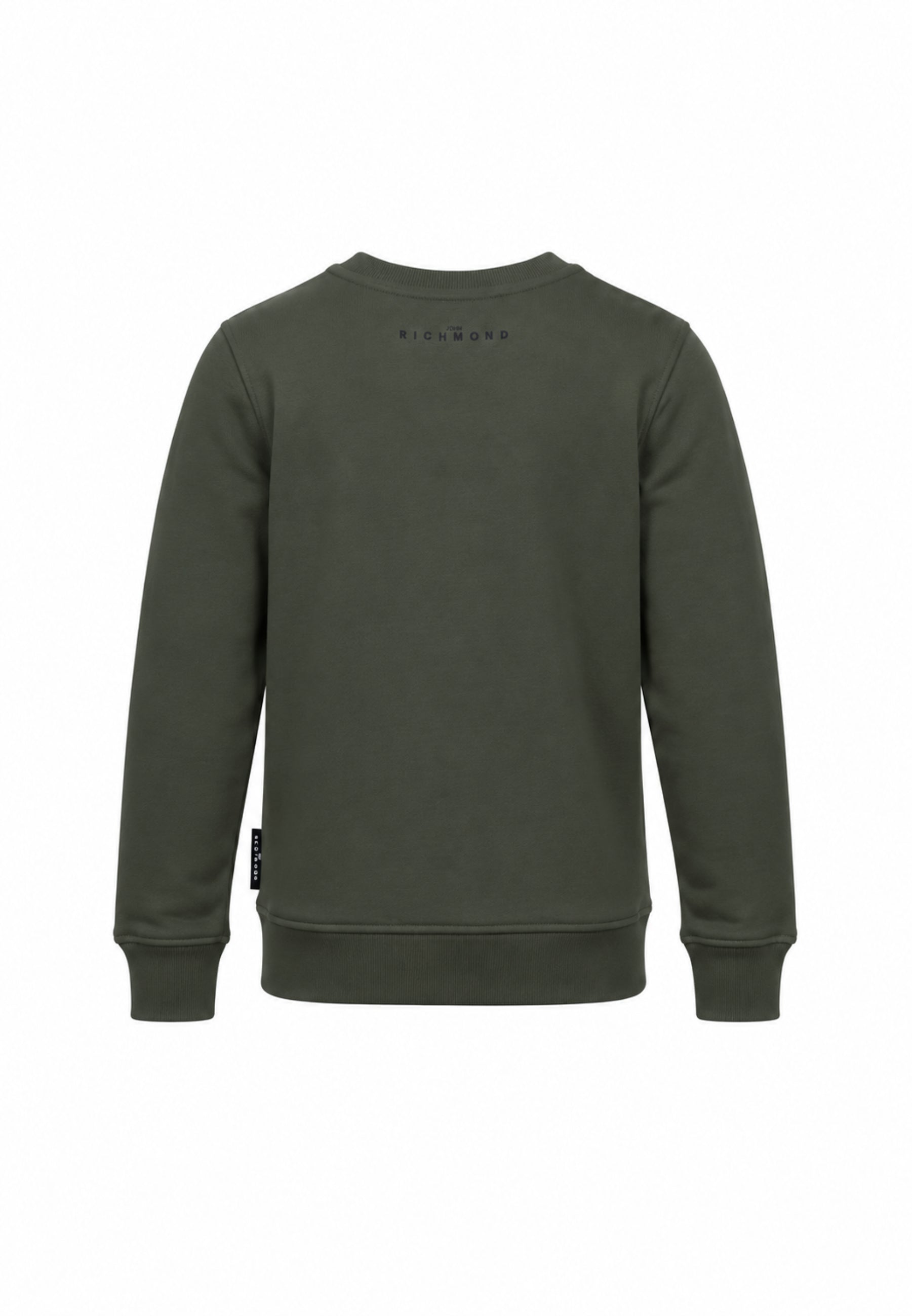 John Richmond Tuta VERDE OLIVA CON FELPA A GIROCOLLO Bambini e ragazzi rba26006cf.ver_