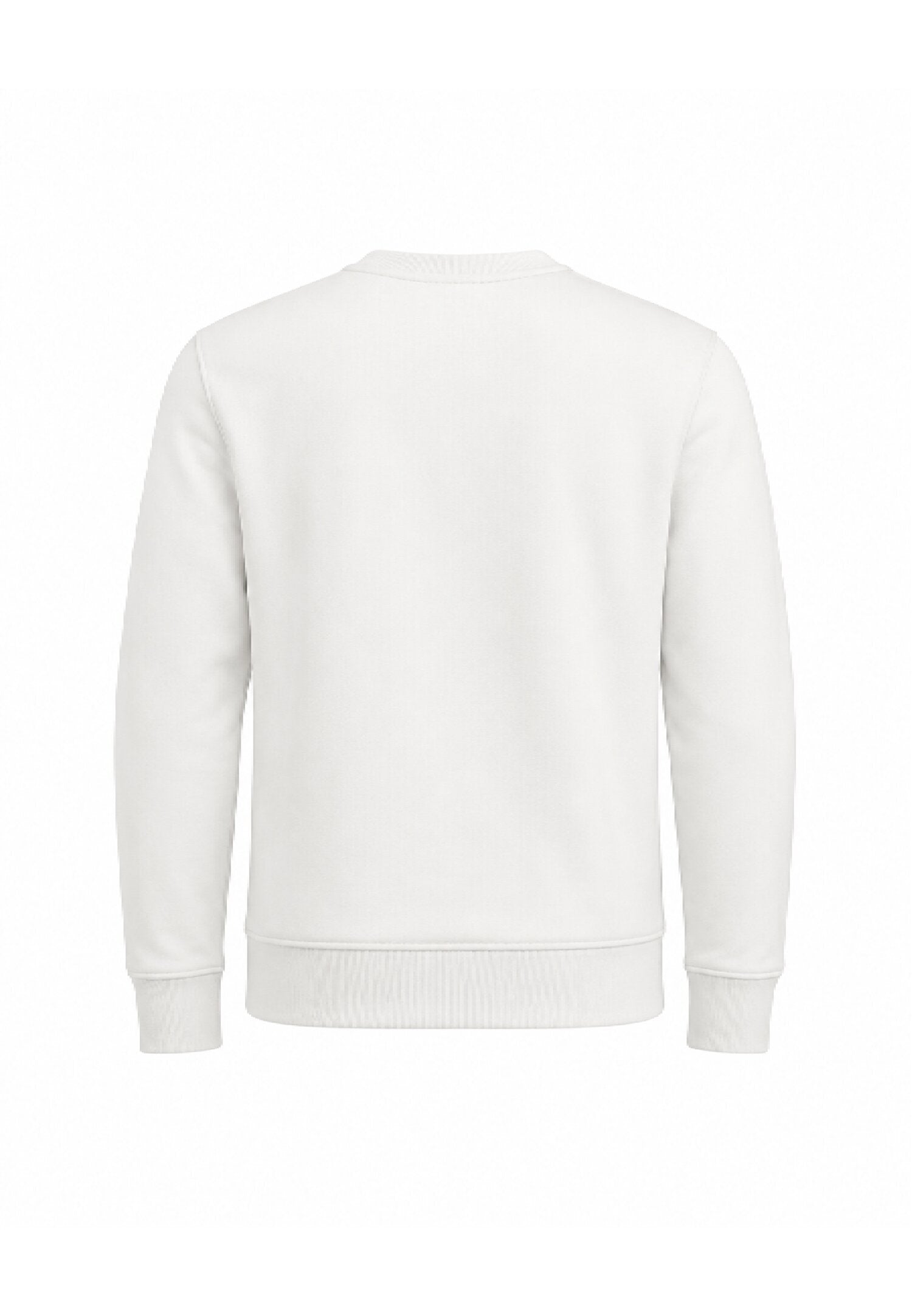 Calvin Klein Felpa Bianca Con Logo Ricamato Centrale Bambino LVCKTJB43BYAF_