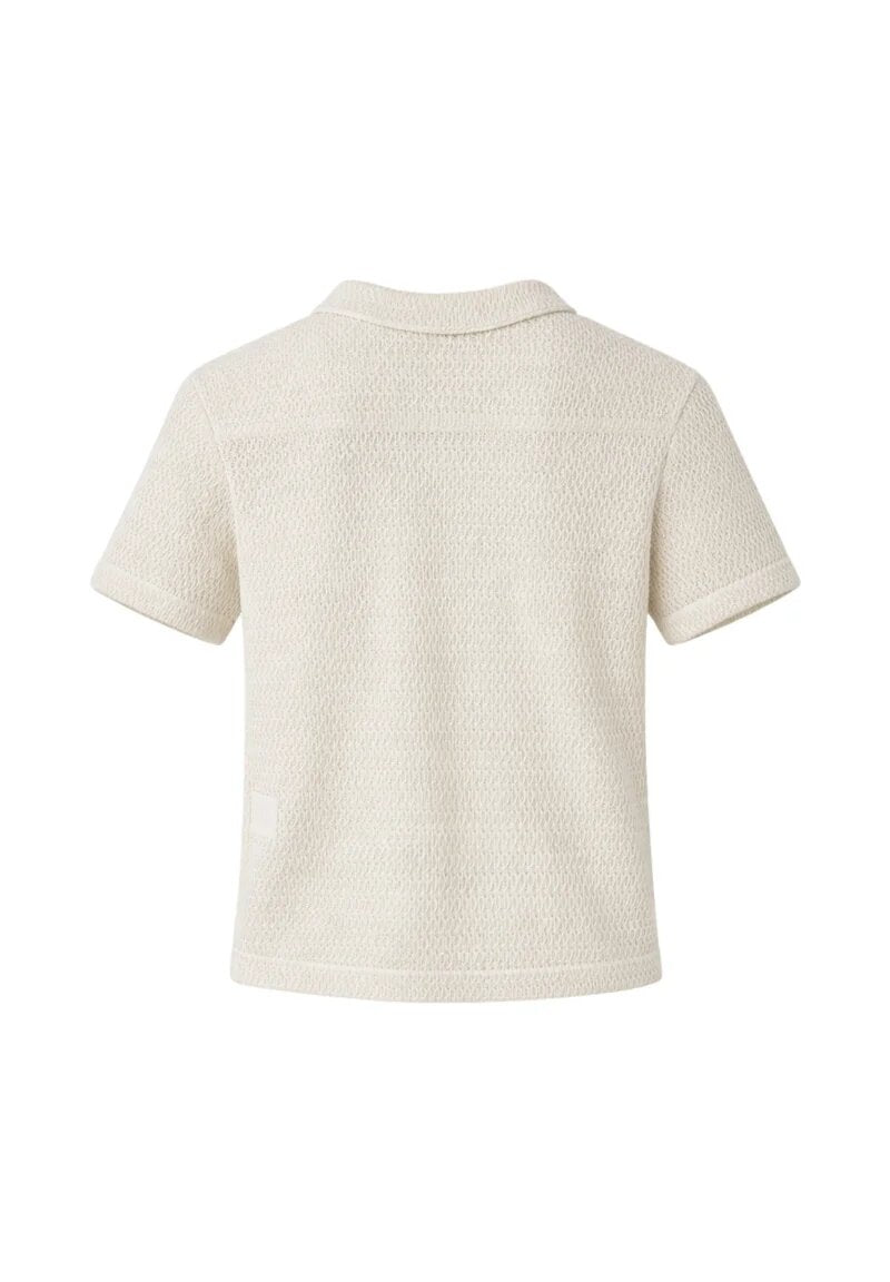 Overd Completo Panna In Maglia Bambino 1355SC+1356SB_
