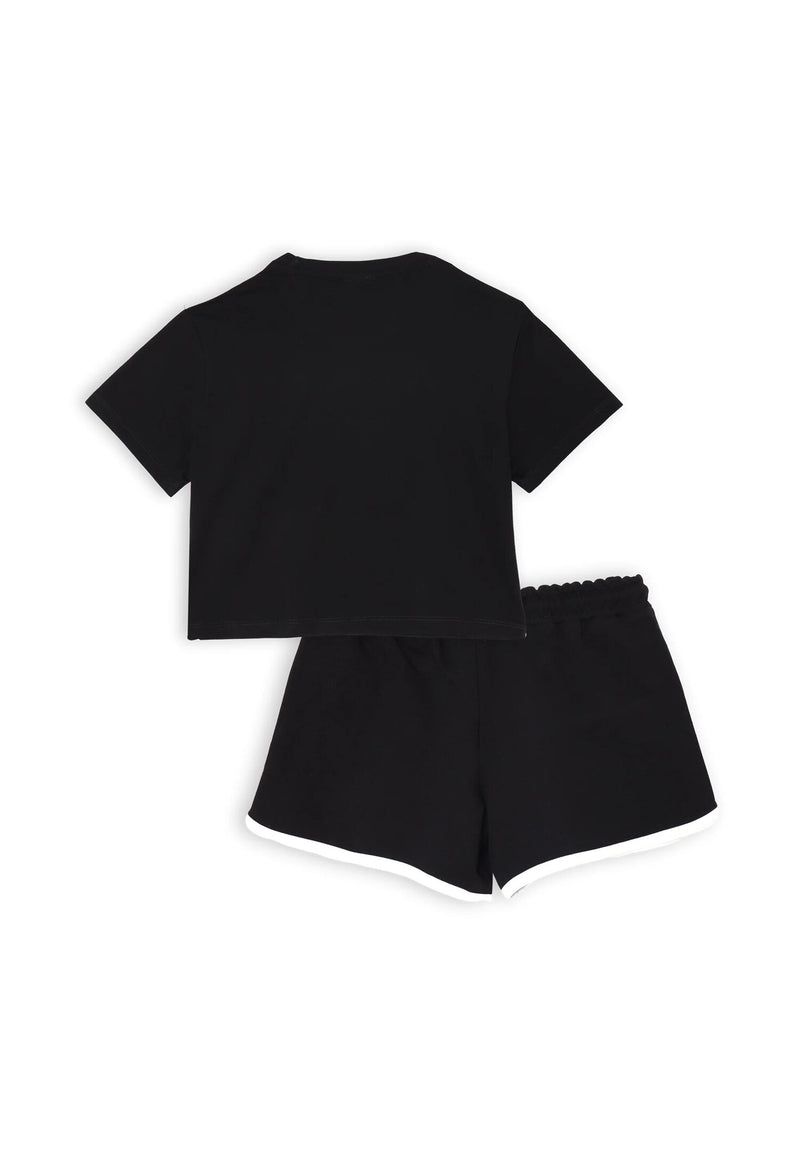 Complete Size Dance Girl Black Cotton Sports Summer 2025 - BLACK | CammarataMode