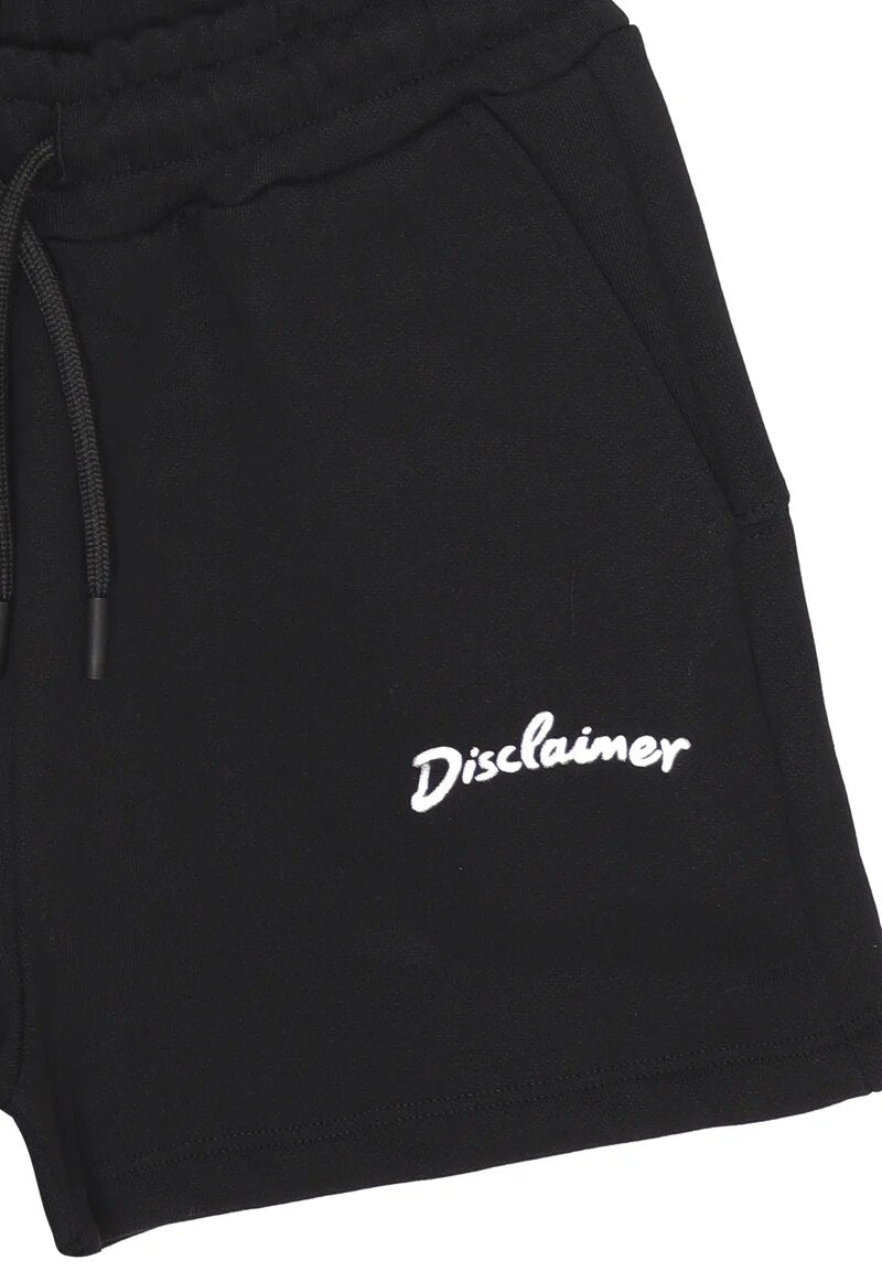 Disclaimer Completo Bambina Nero 8-16 Anni Total Black Cotone Stile Minimal - NERO | CammarataMode