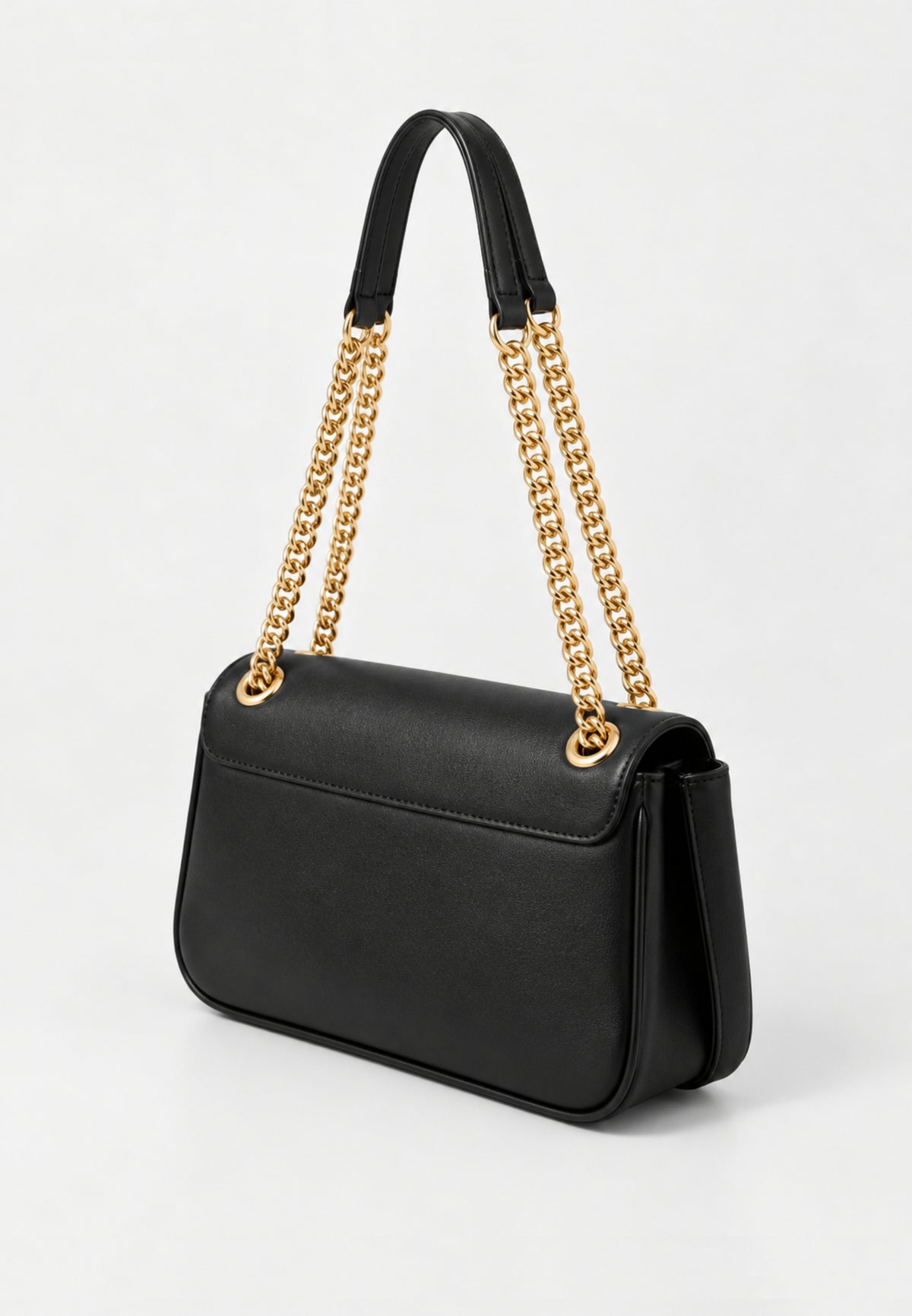 Gabriella Gucci BORSA NERA CON LOGO CENTRALE DORATO Bambine e ragazze GGBV-SIV-BLK.NE_