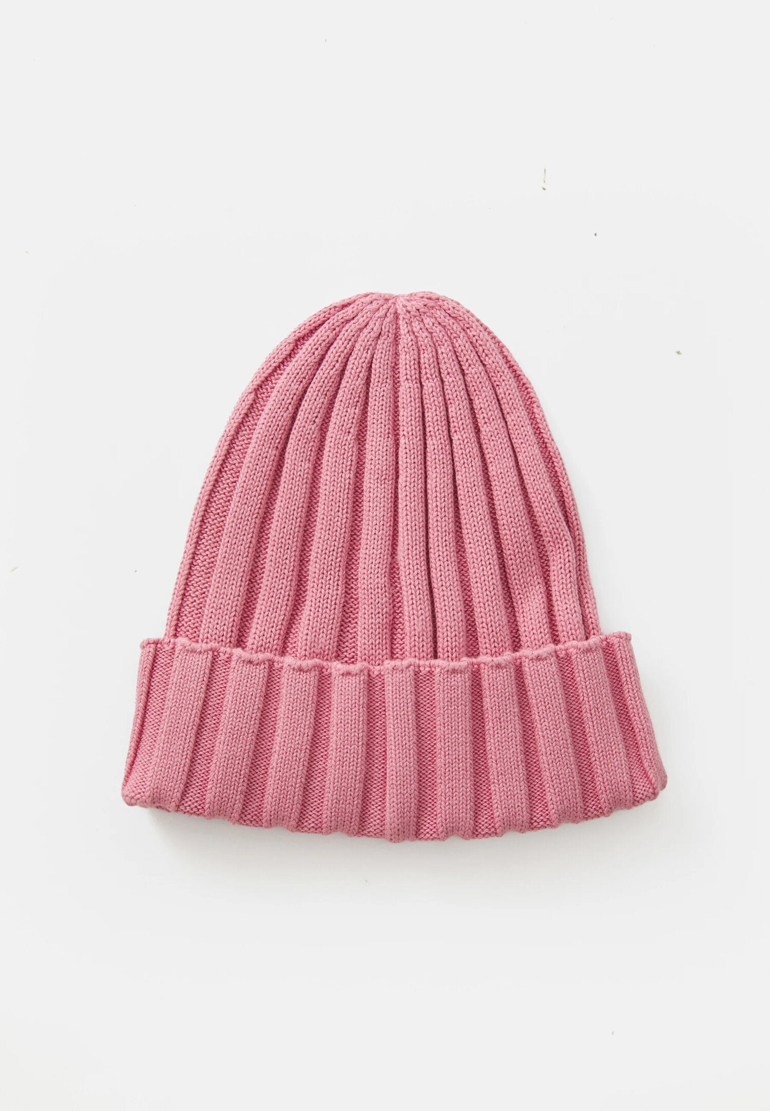 Tommy Hilfiger Cappello Rosa Bambina a Coste In Cotone Cuffia Quotidiano AI25