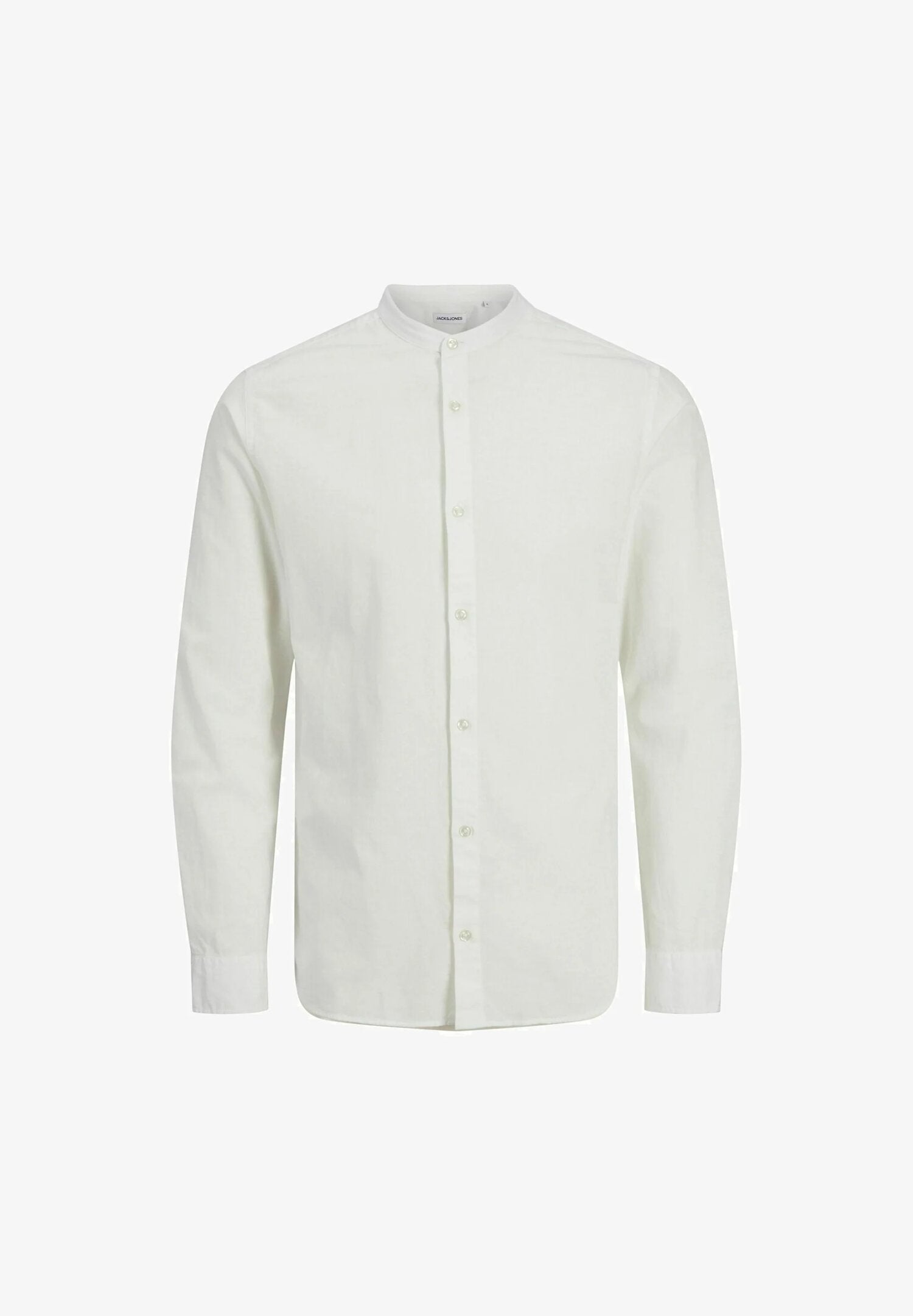 Camicia misto lino bianca Jack & Jones Kids bambino primavera estate 2025 | CammarataMode