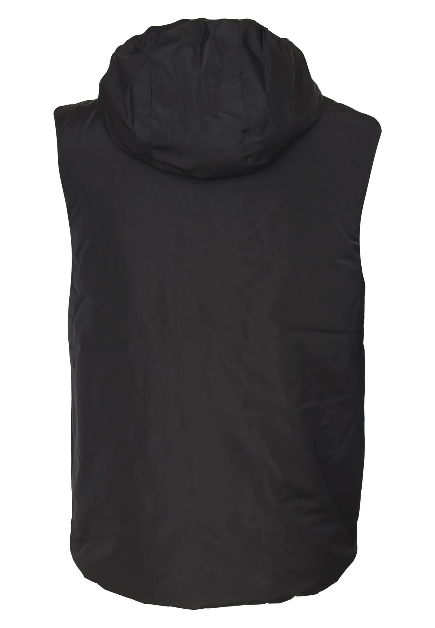 John Richmond Gilet Nero Uomo In Nylon Reversibile Autunnale AI25