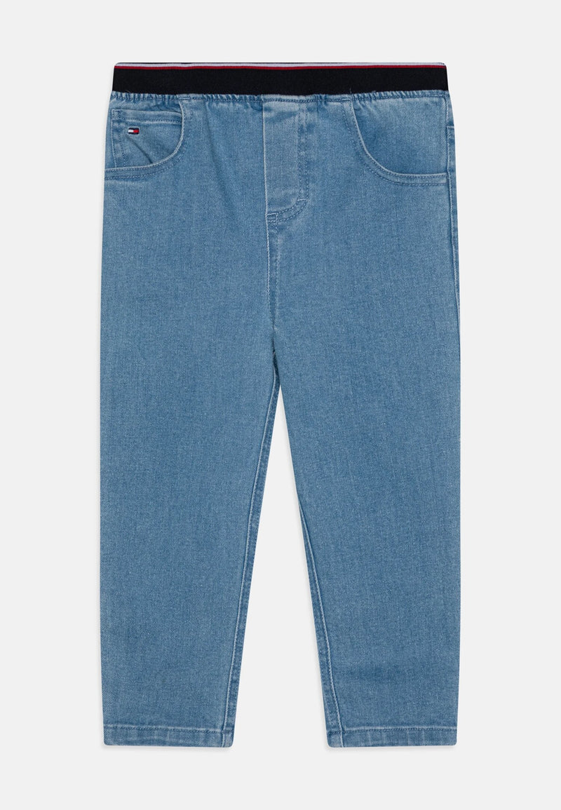 Tommy Hilfiger Baby Light Denim Cigarette Jeans - LIGHT DENIM | CammarataMode