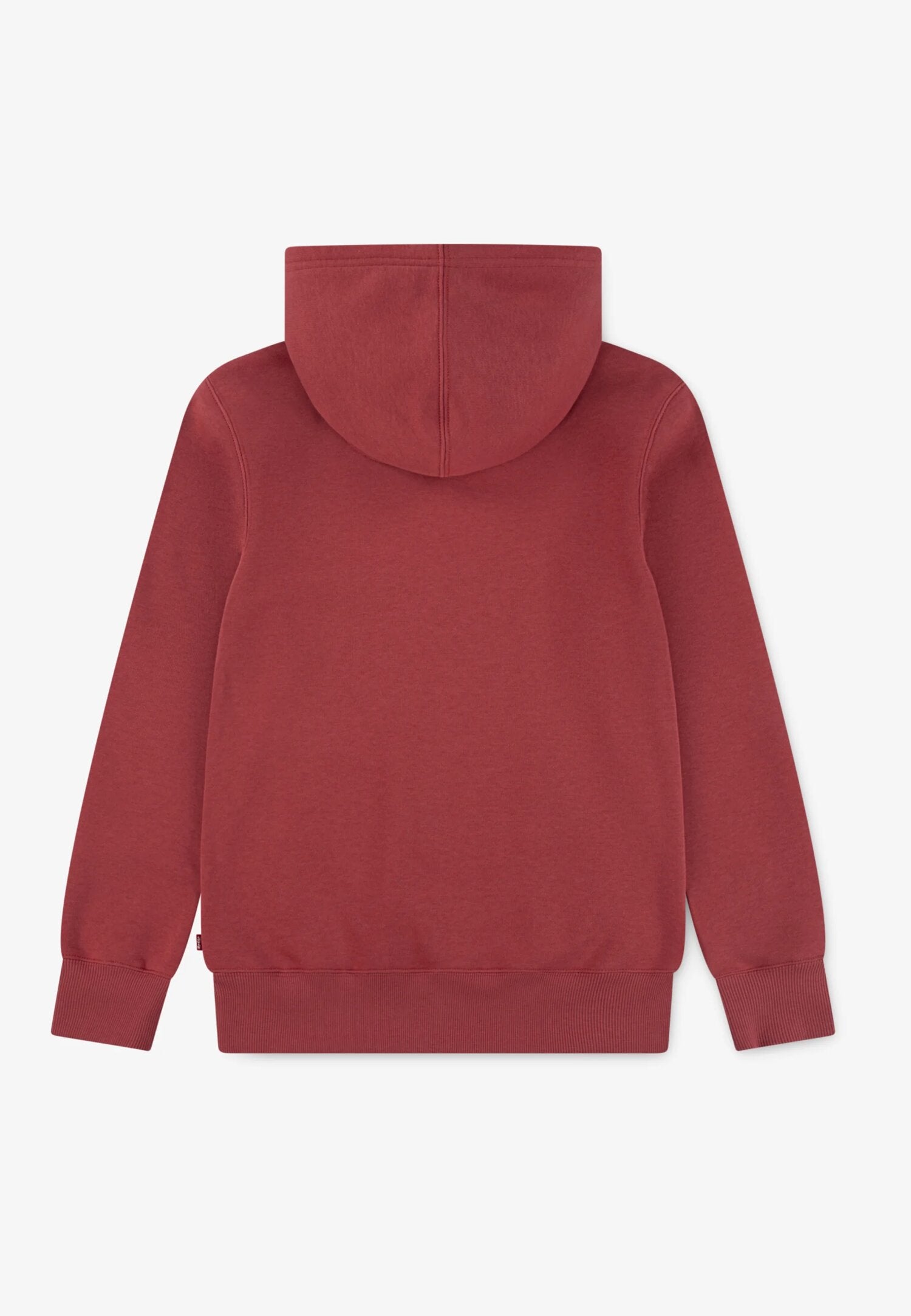Levi's Felpa Rosso Bambino Tascone In Cotone Con Cappuccio Scuola AI25