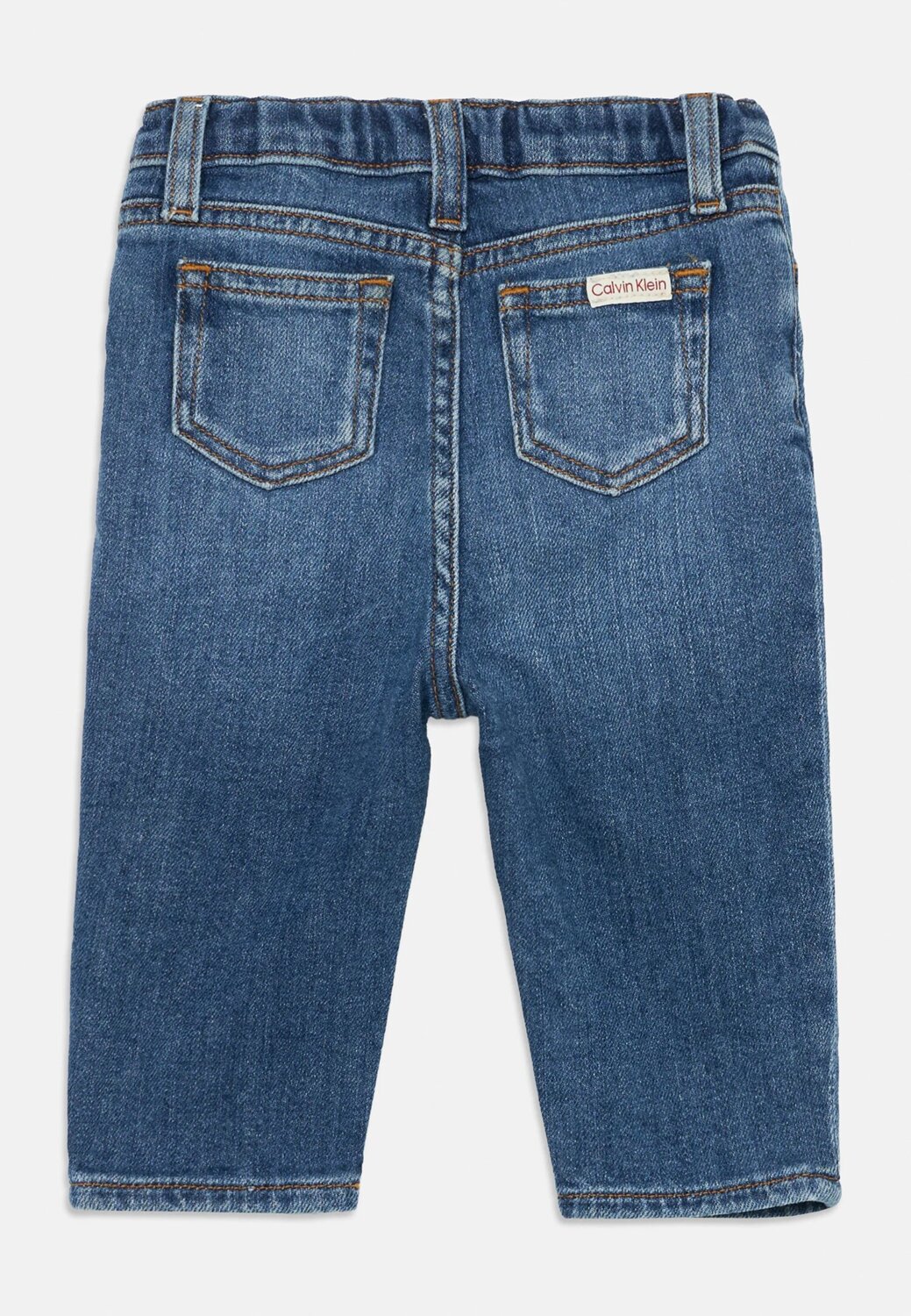 Calvin Klein Jeans Blu Denim Neonato In Cotone Vita Regolabile Sportivo AI25
