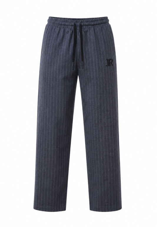 John Richmond pantalone grigio gessato con laccio in vita Bambini e ragazzi rba26155pa.grig_
