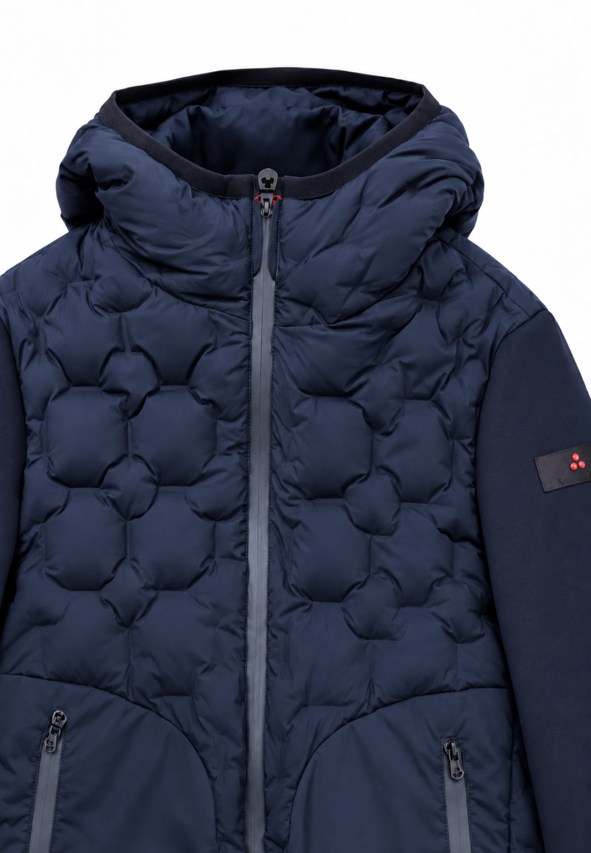 Peuterey GIUBBOTTO blu trapuntato con maniche a contrasto Bambini e ragazzi HULME SJLR BMAT KID.BLU_