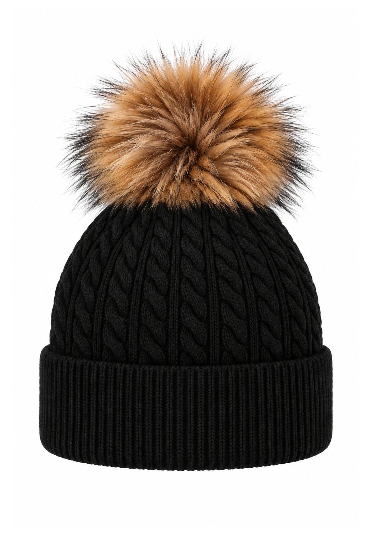 REFRIGIWEAR CAPPELLO A TRECCIA CON LOGO PATCH E POMPOM Bambine e ragazze RG2615FW26_