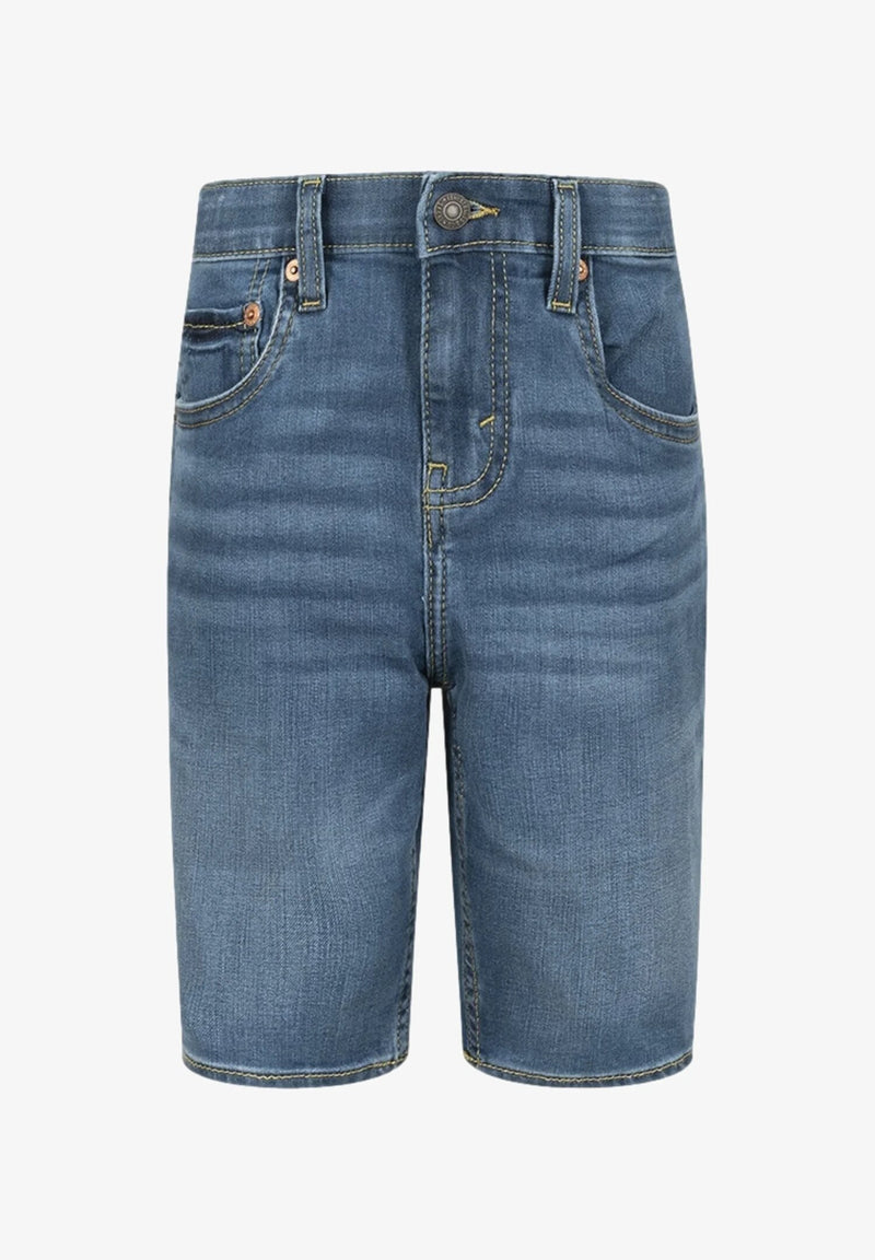 Levi's Bermuda Jeans Bambino Denim Blu Junior Regolare Estivo - DENIM | CammarataMode