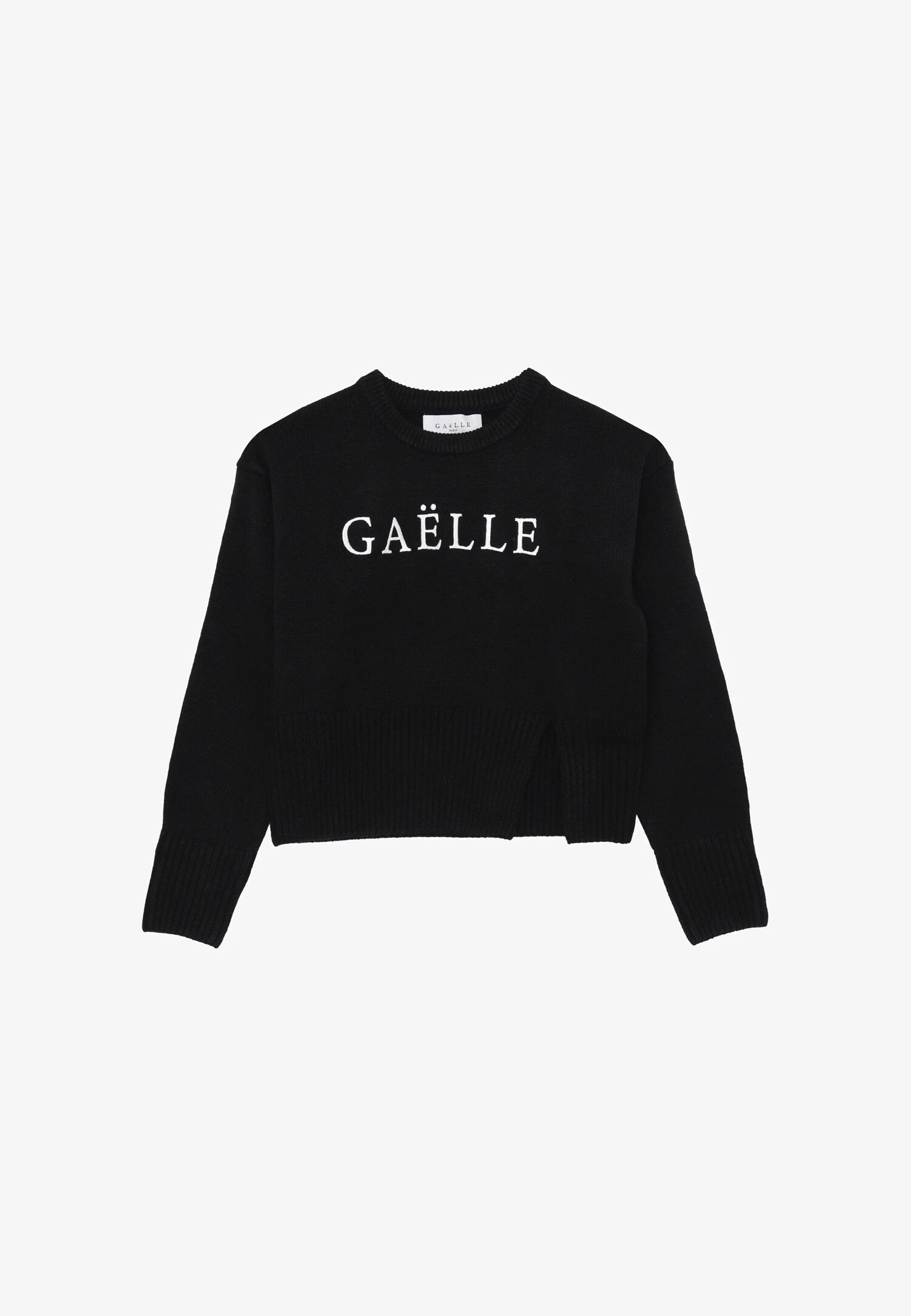 Gaelle Paris Maglioncino Nero Bambina Acrilico Girocollo | Sportivo AI25 | CammarataMode