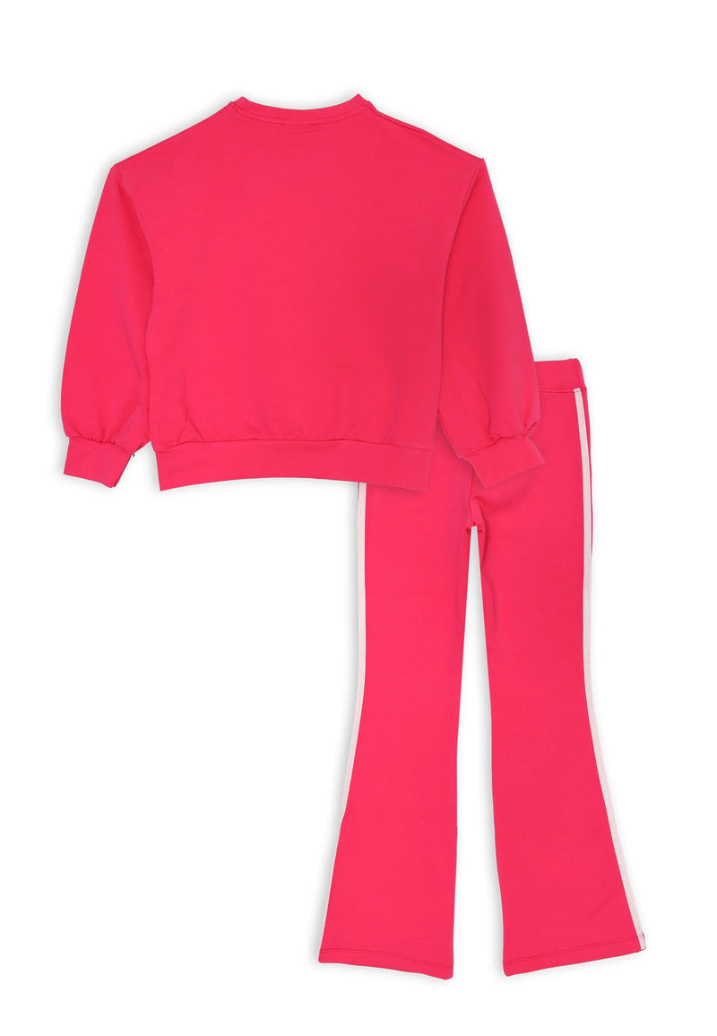 Dimensione Danza Complete Sweatshirt and Pants for Girls Fuchsia - Spring Summer - FUCHSIA | CammarataMode