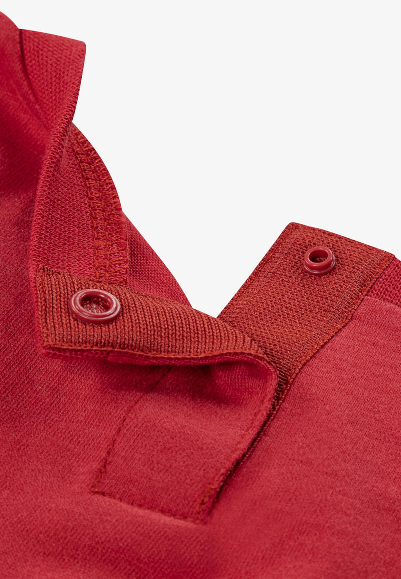 Levi's t-shirt rossa neonato bimbo newborn cotone stampa faro - ROSSO | CammarataMode