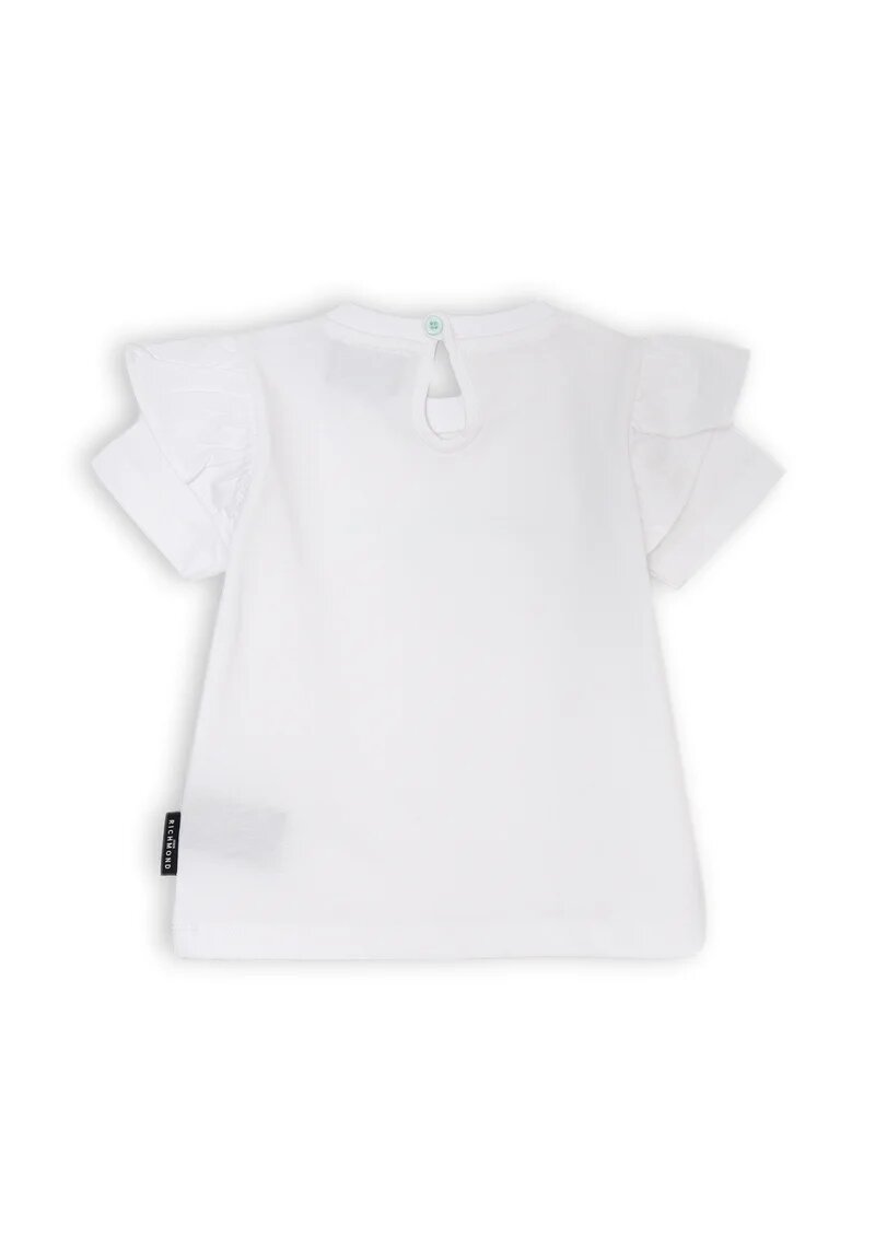 Completo neonata maglia e leggings dritti bianco verde acqua John Richmond - VERDE ACQUA | CammarataMode