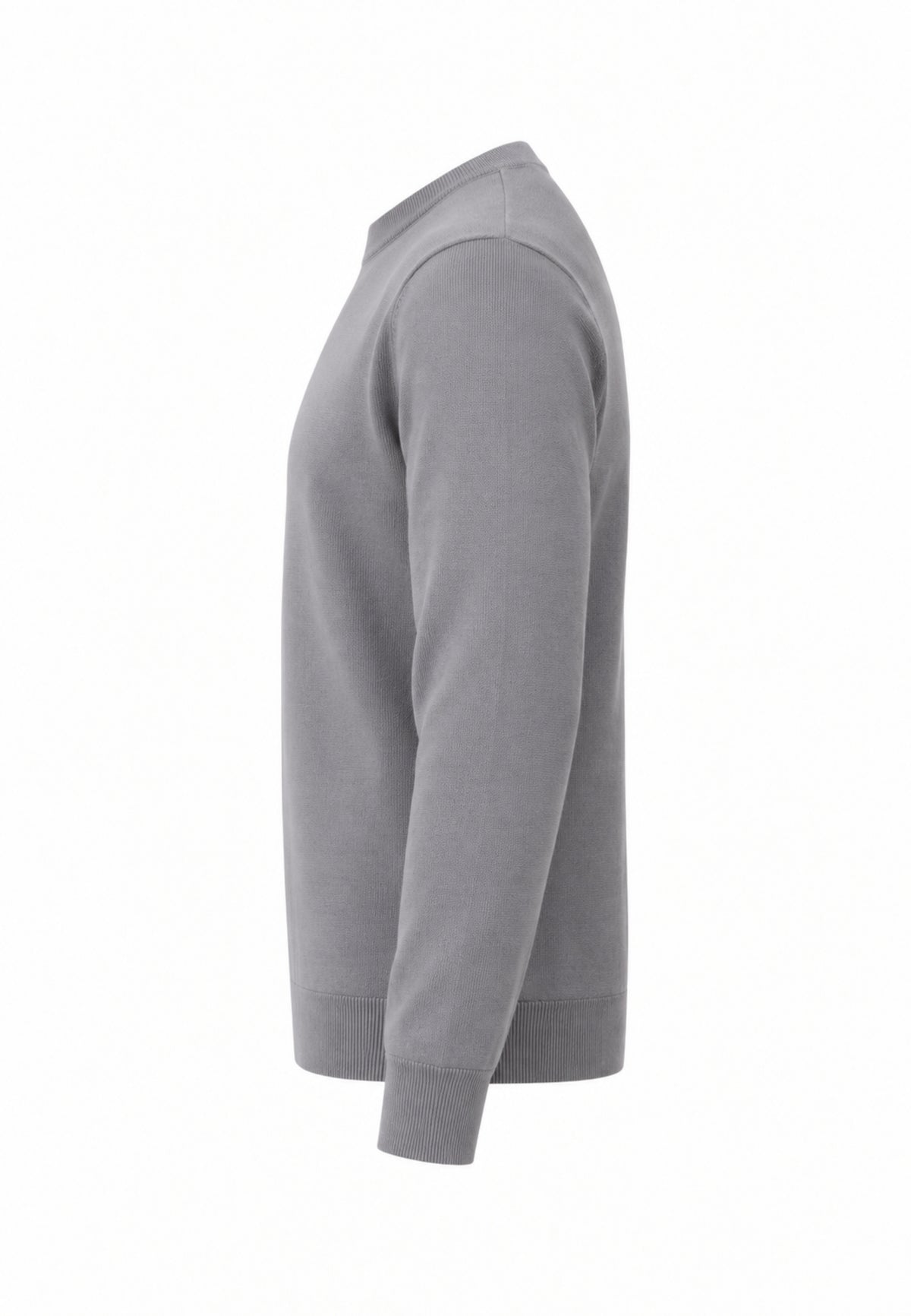 John Richmond maglia GRIGIA IN LANA RASATA CON MINI LOGO Uomo uma26169ma.grig_
